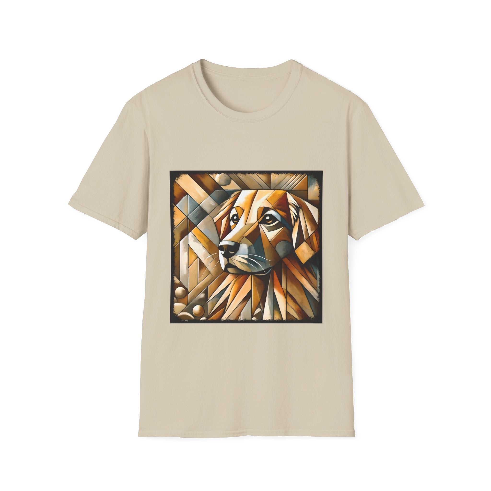 Golden Retriever Shirt | Geometric Dog Lover Tee