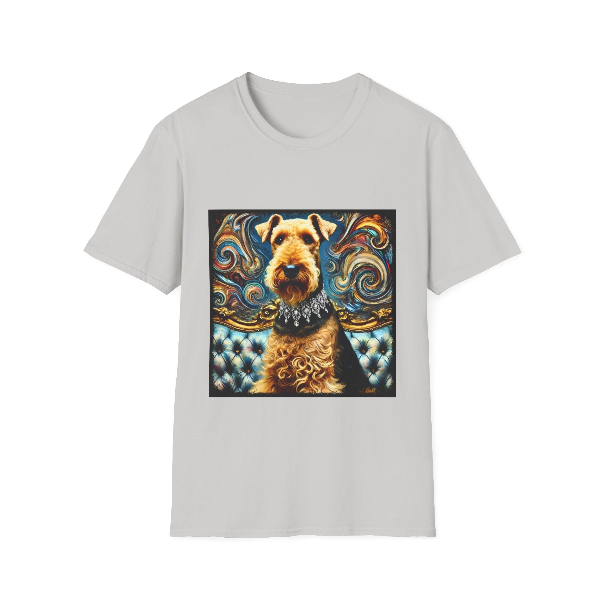 Airedale Terrier Shirt | Glam Swirl Dog Lover Tee