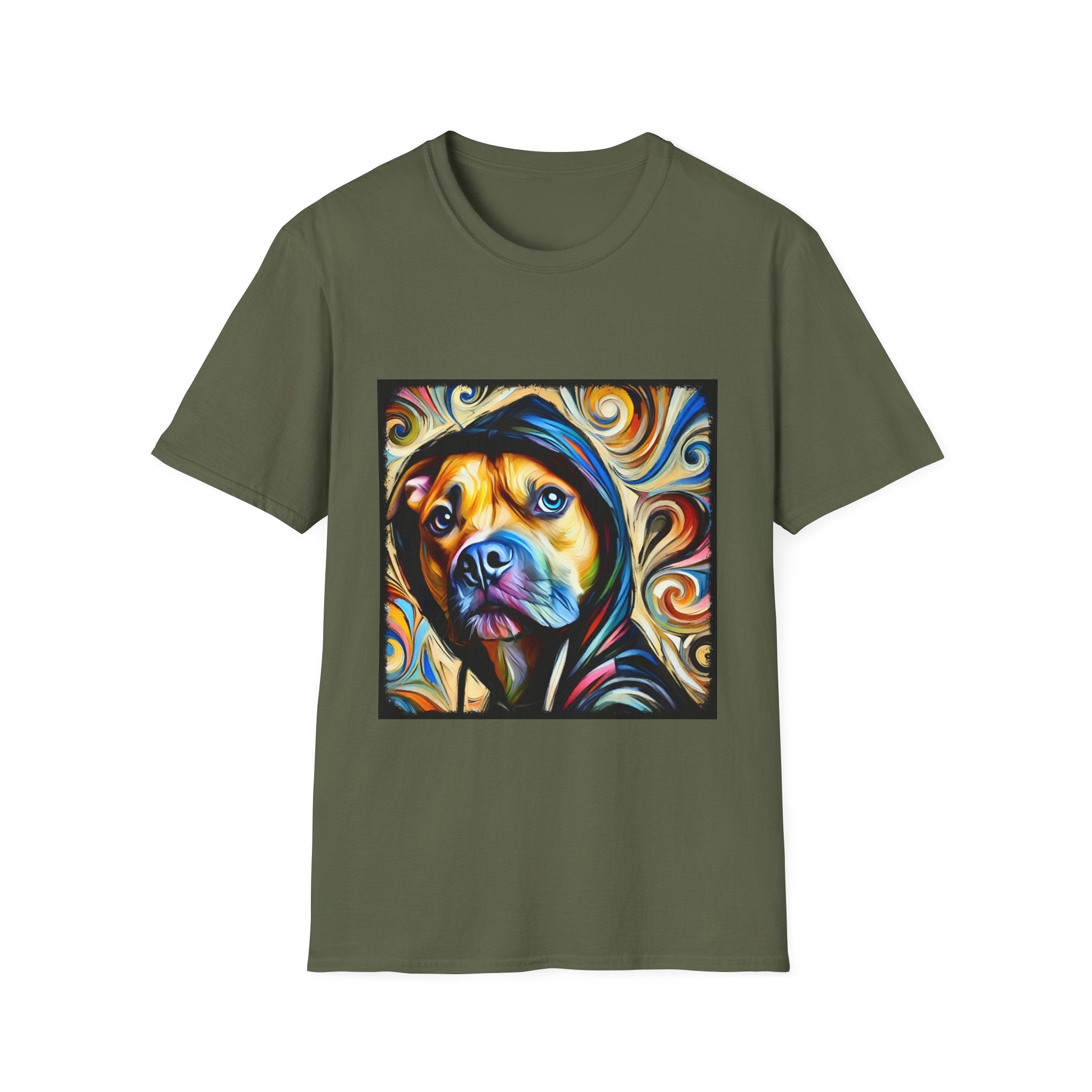 American Pit Bull Terrier Shirt | Relaxed Swirl Dog Lover Tee