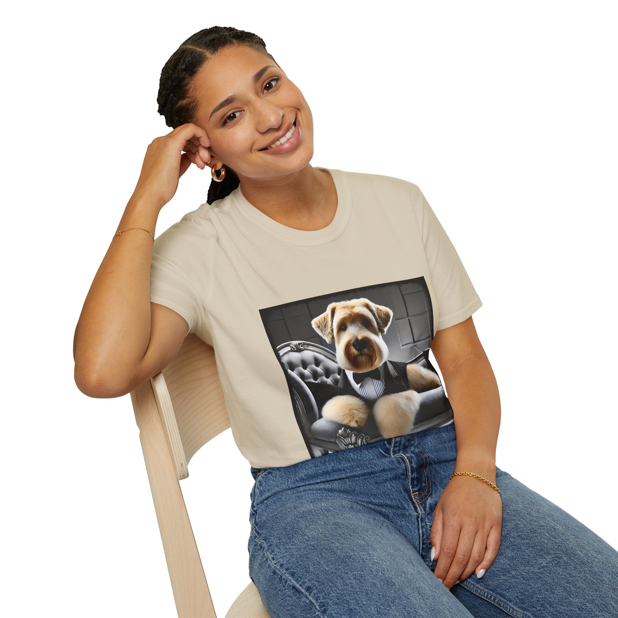 Wheaten Terrier Mister Fetch | Unisex Dog T-Shirt