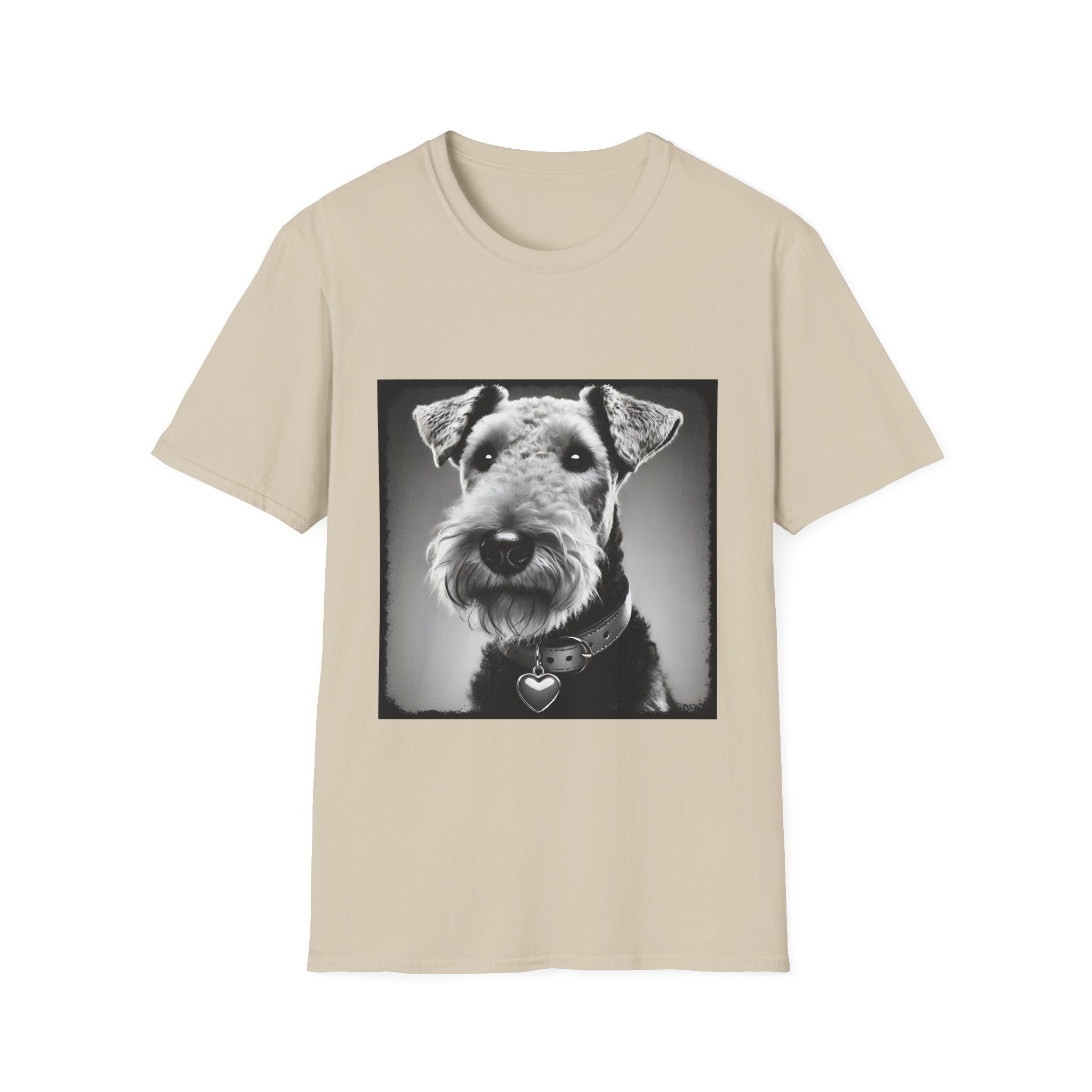 Airedale Terrier Shirt | Heart Charm Dog Lover Tee