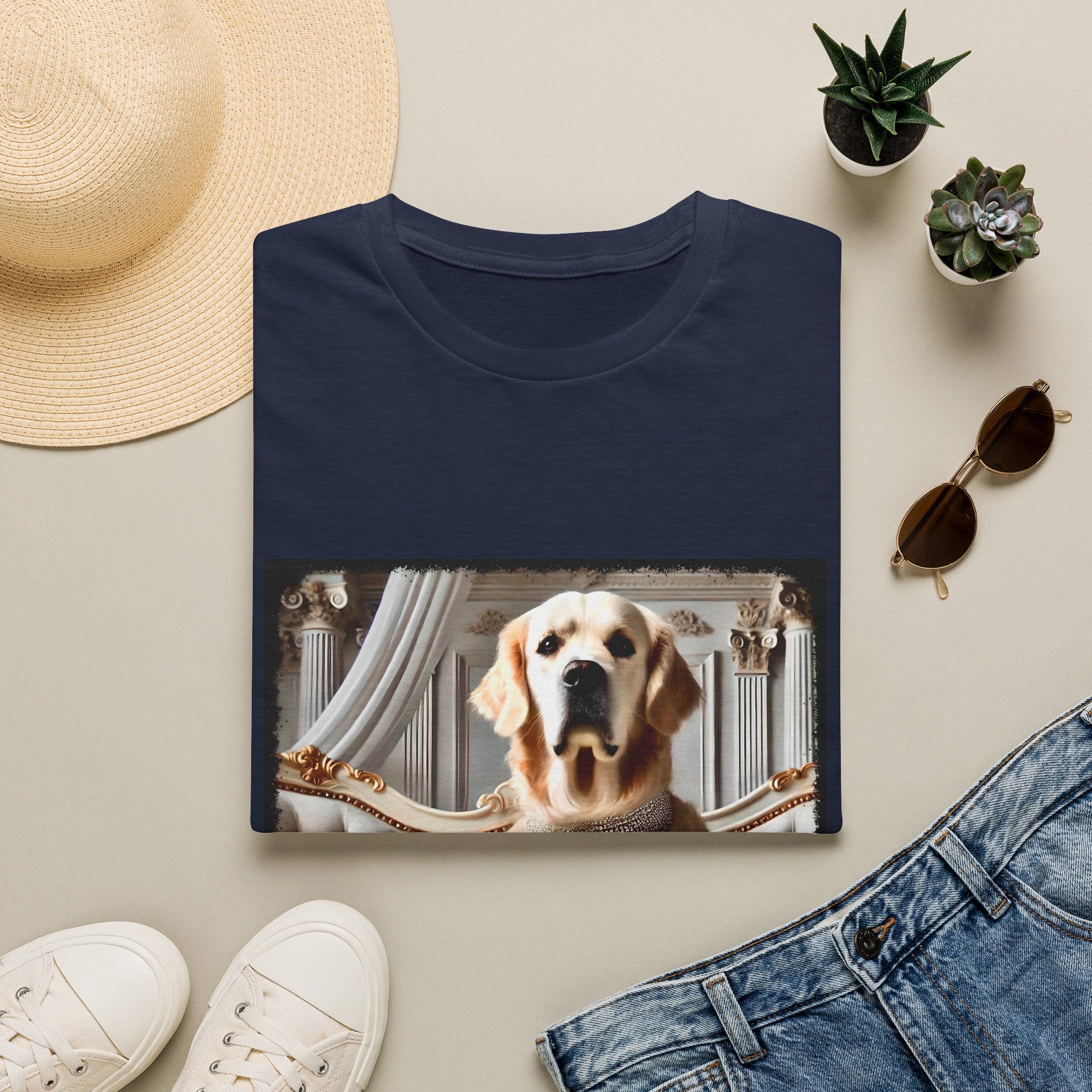 Golden Retriever Supreme Style design dog lover unisex t-shirt