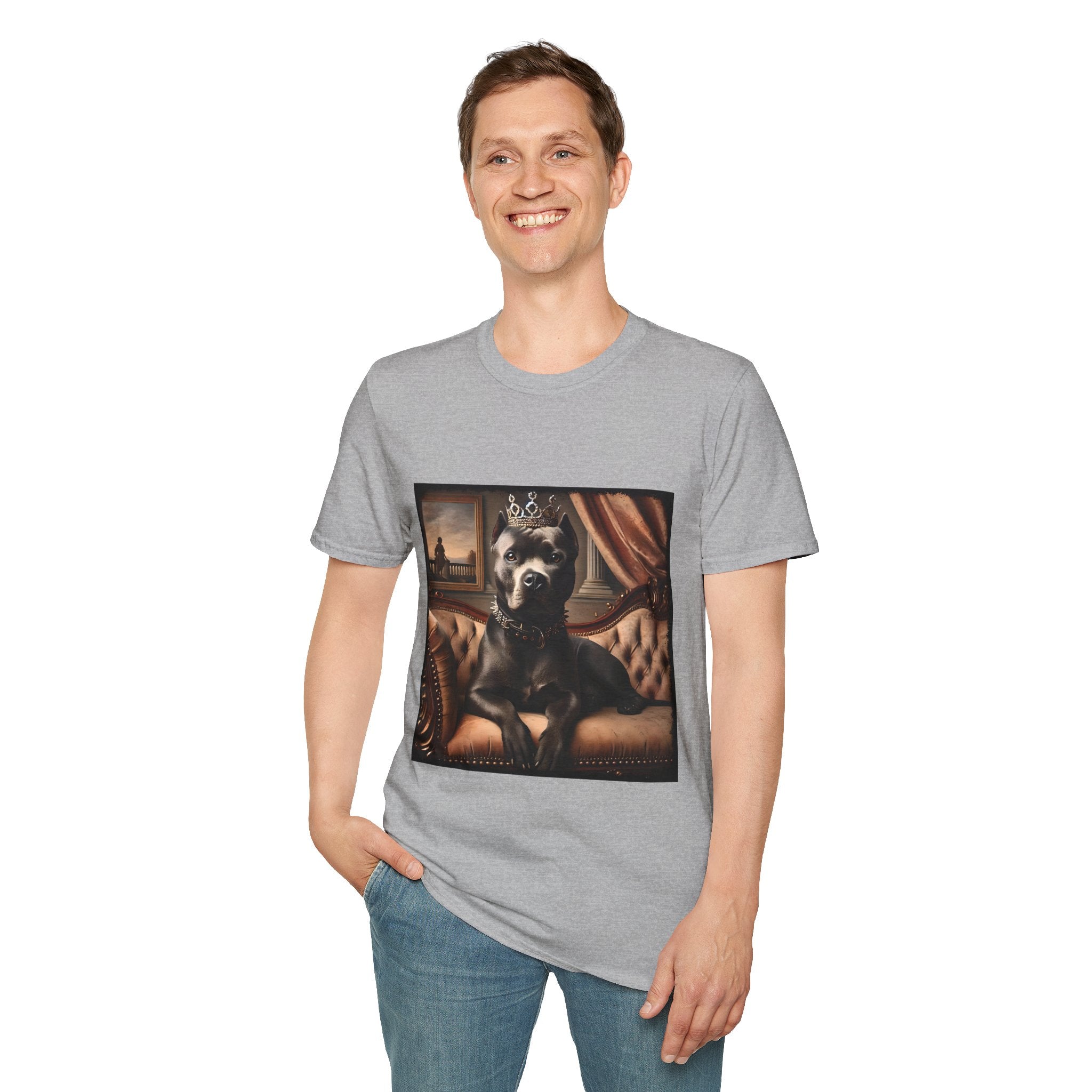 American Pit Bull Terrier Edgy Prince | Unisex Dog T-Shirt