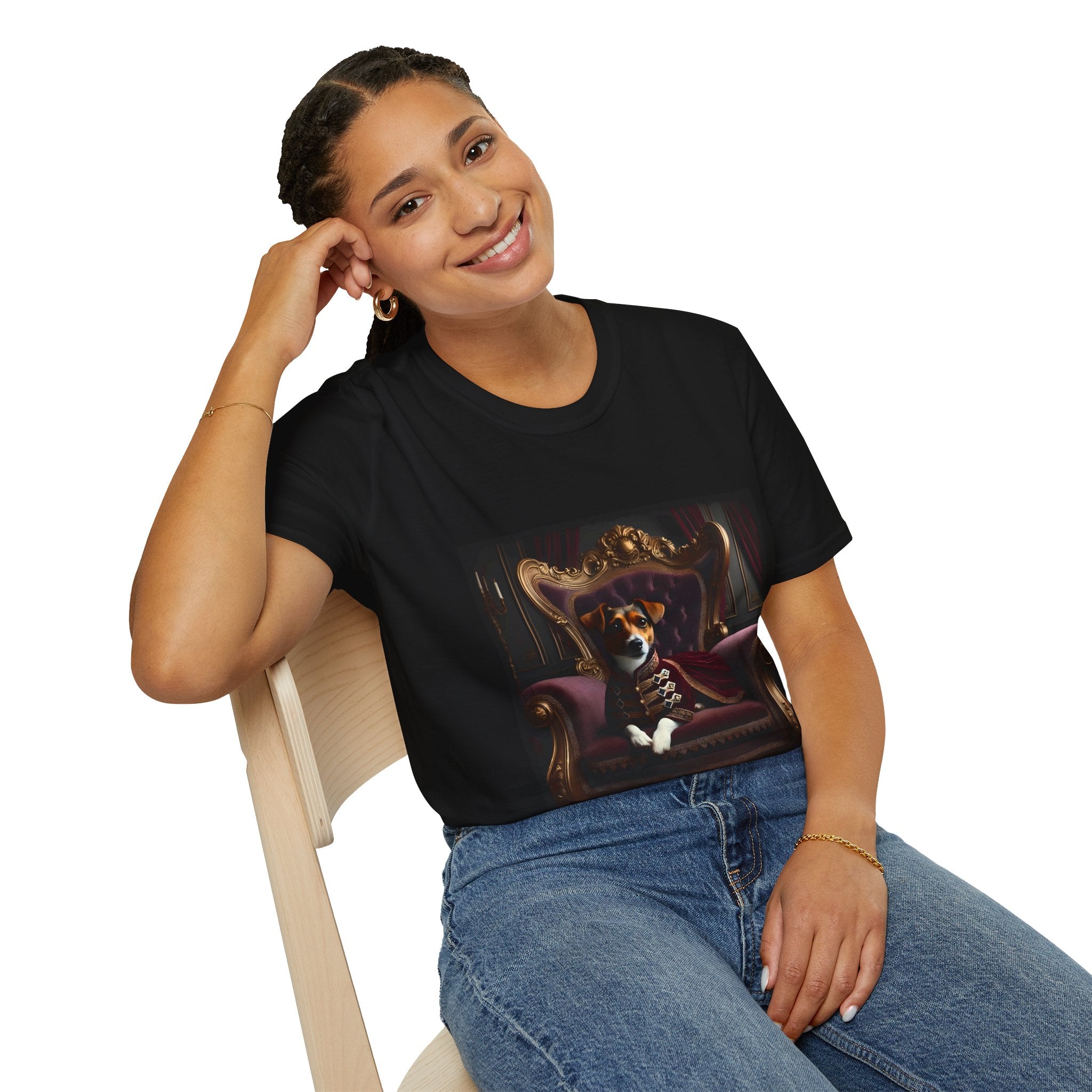 Jack Russell Terrier Velvet Royal | Unisex Dog T-Shirt