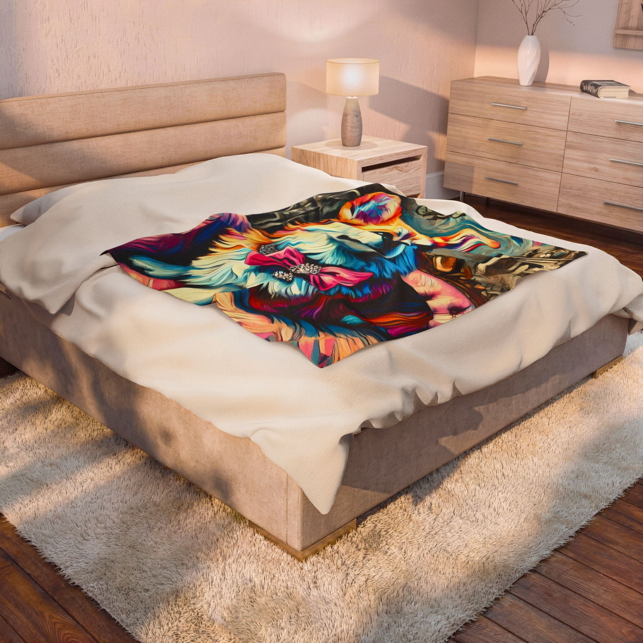 Pembroke Welsh Corgi Blanket – Diamond Princess Classic Design