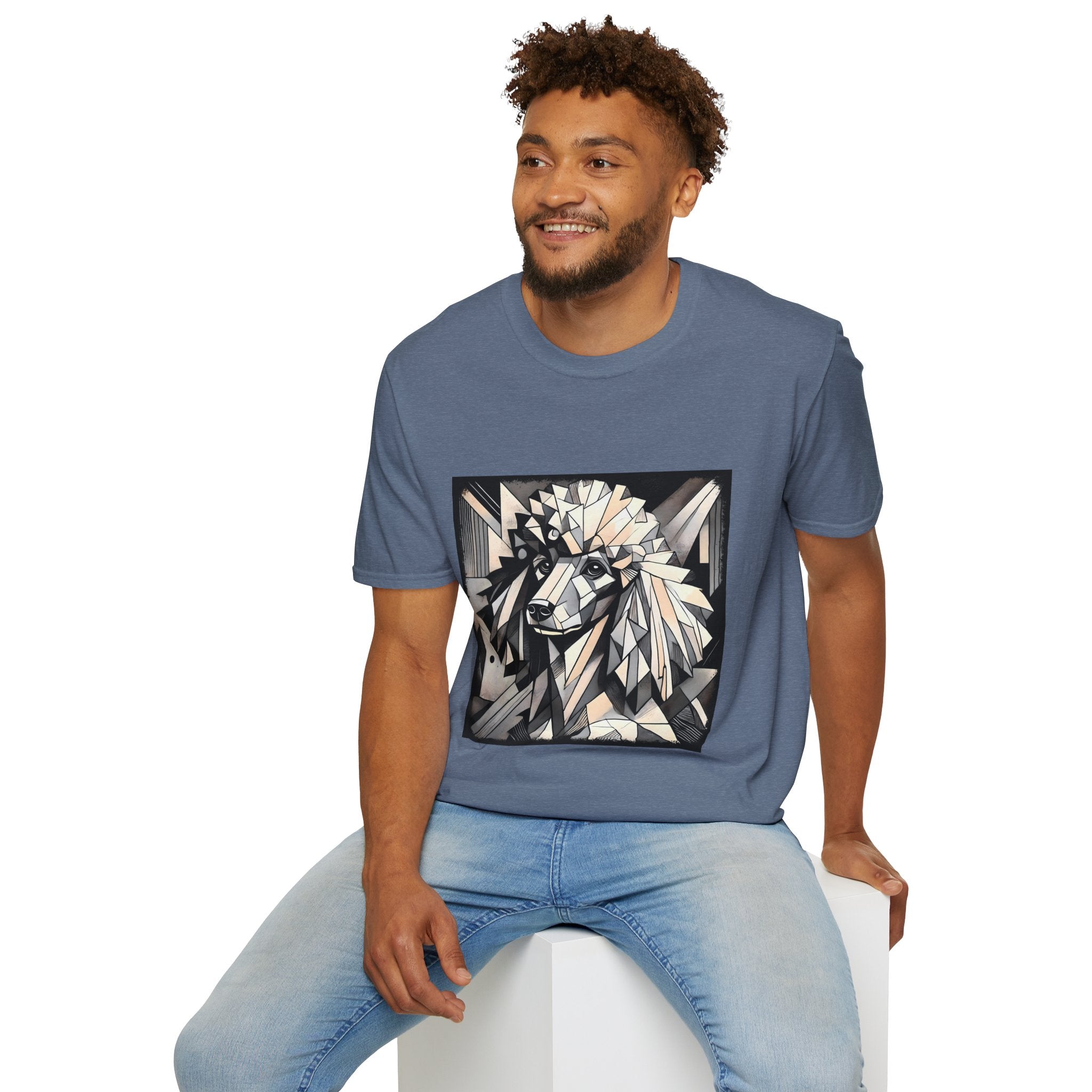 Poodle Geometric | Unisex Dog T-Shirt