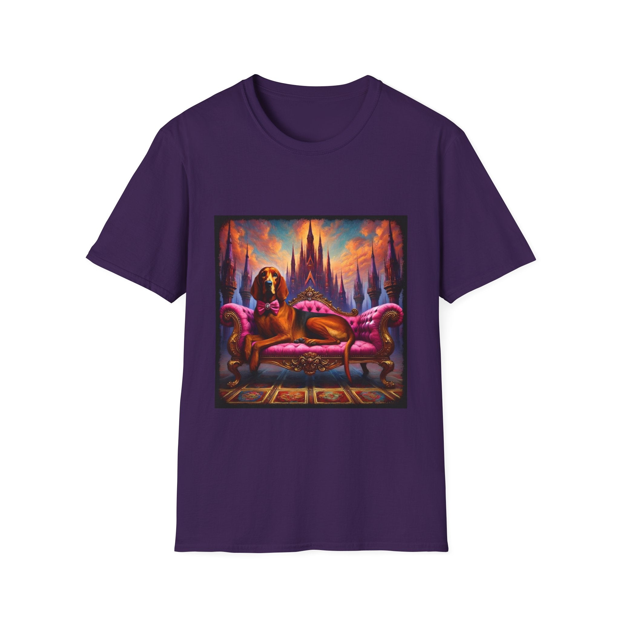 Coonhound Bow Babe | Unisex Dog T-Shirt