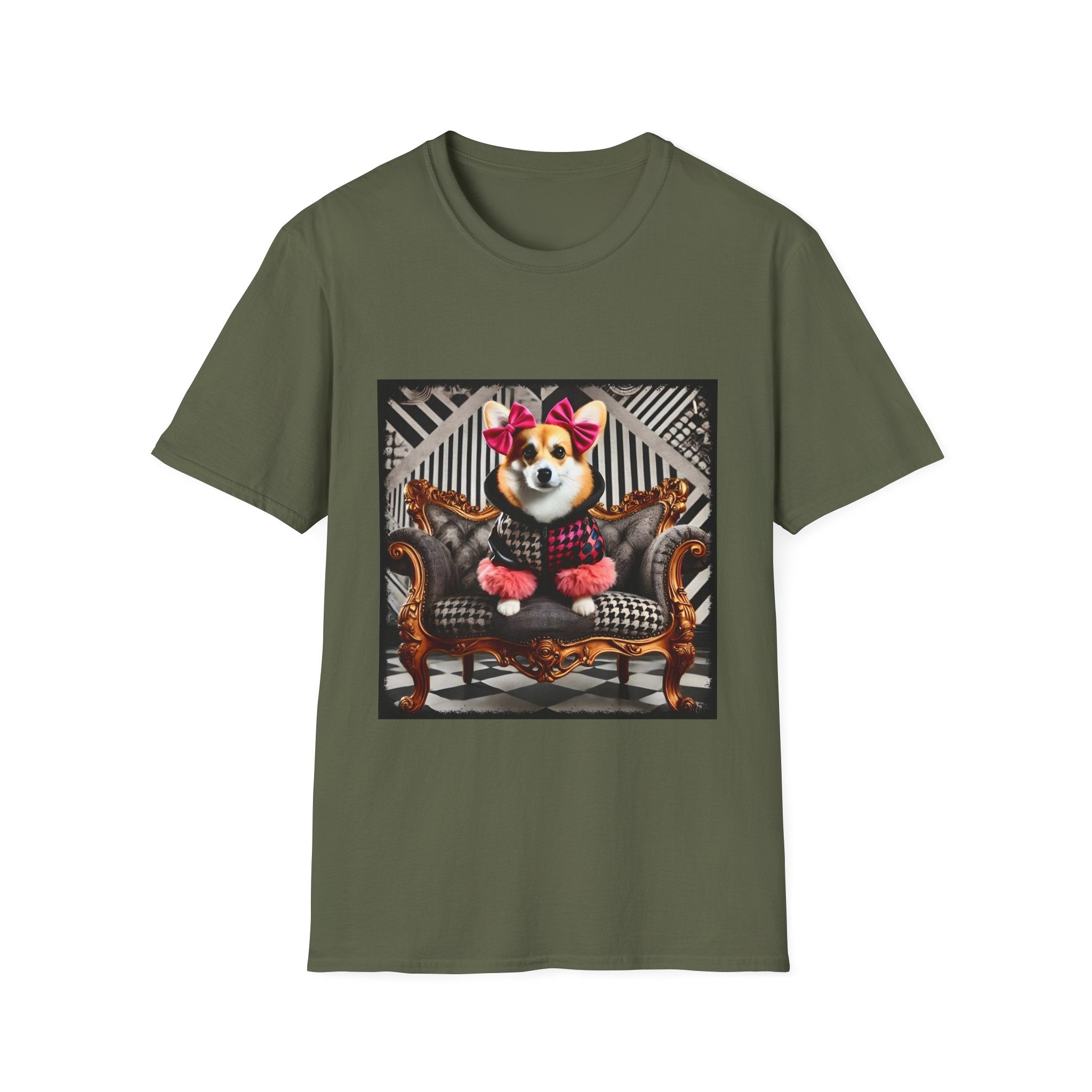Pembroke Welsh Corgi Bold Rebel | Unisex Dog T-Shirt