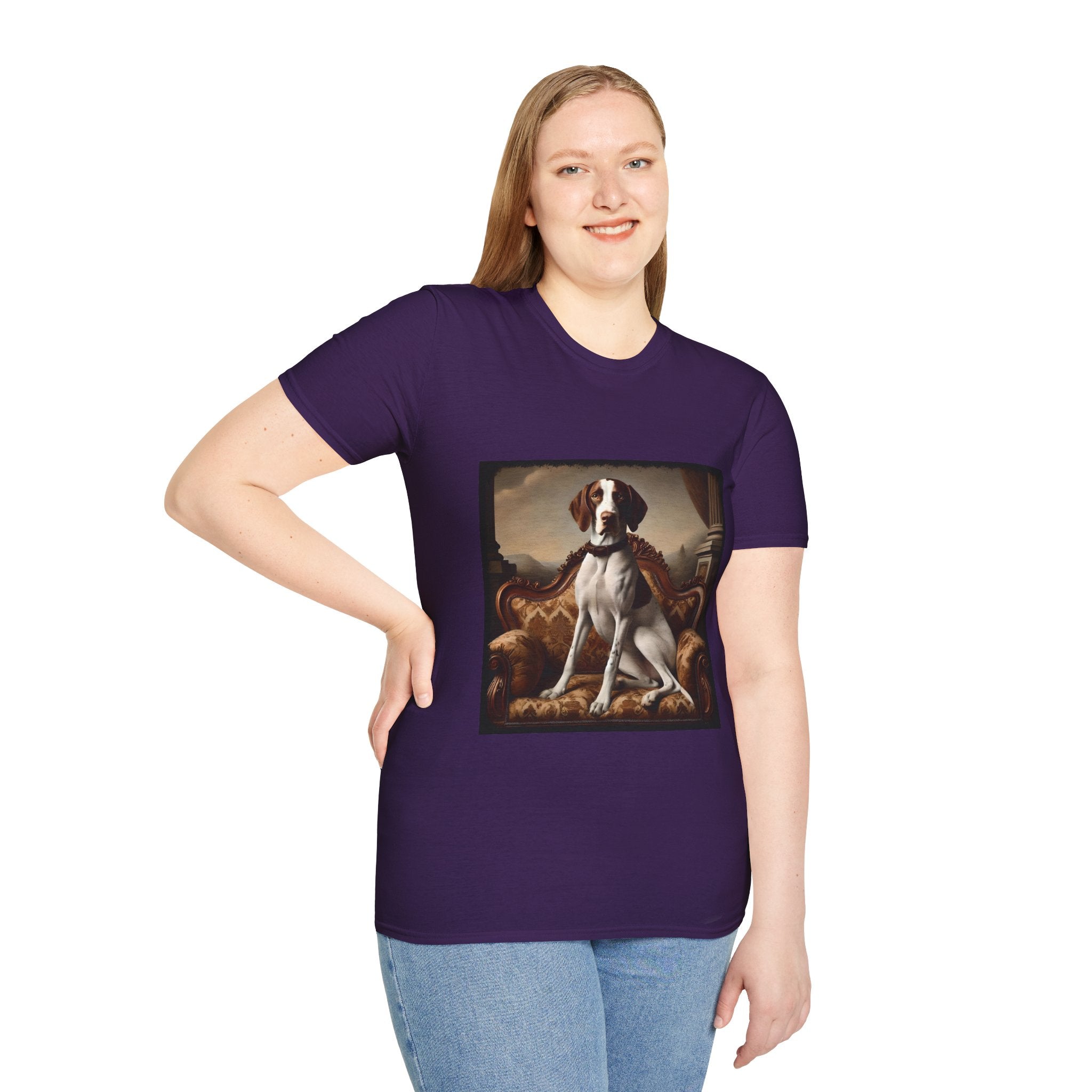 German Shorthaired Pointer Dashing Duke | Unisex Dog T-Shirt
