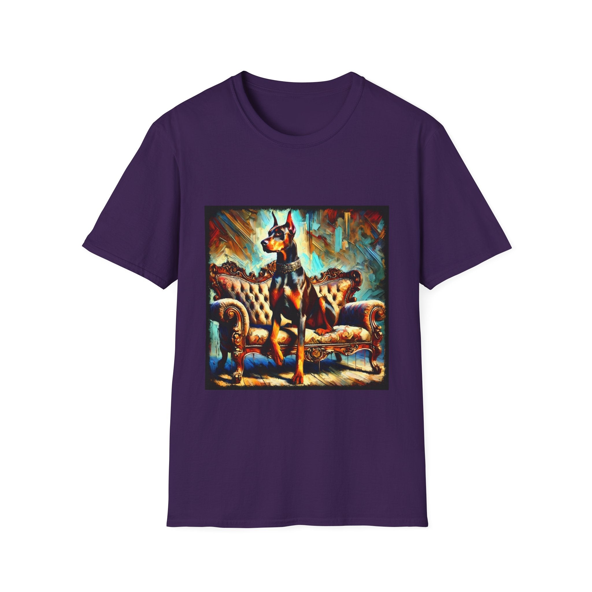 Doberman Pinscher Chocolate Classic | Unisex Dog T-Shirt