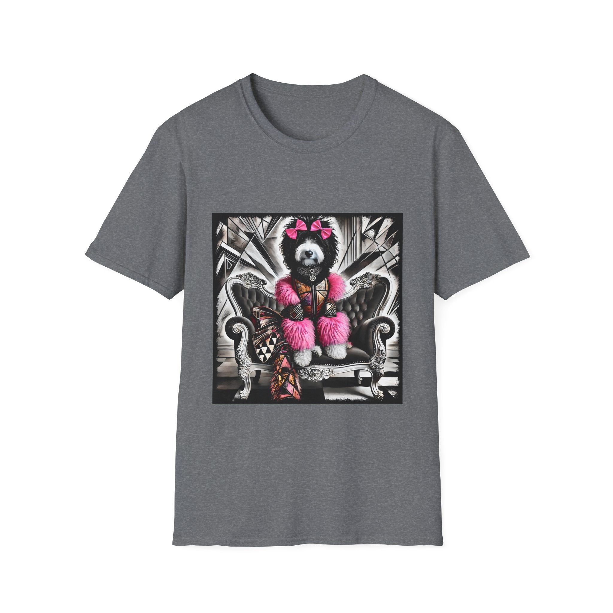 Bernedoodle Bold Rock | Unisex Dog T-Shirt