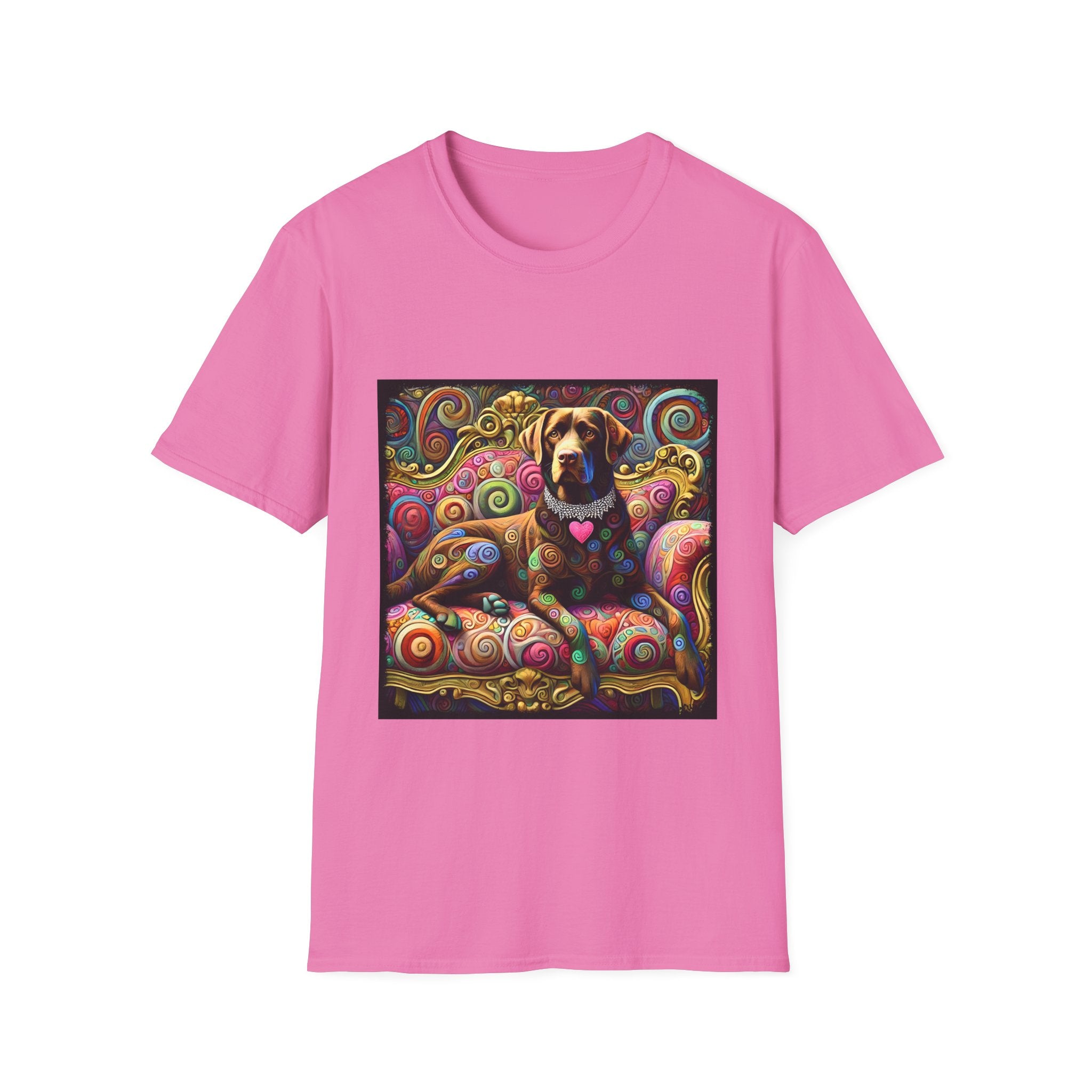 Labrador Retriever Love Swirl | Unisex Dog T-Shirt