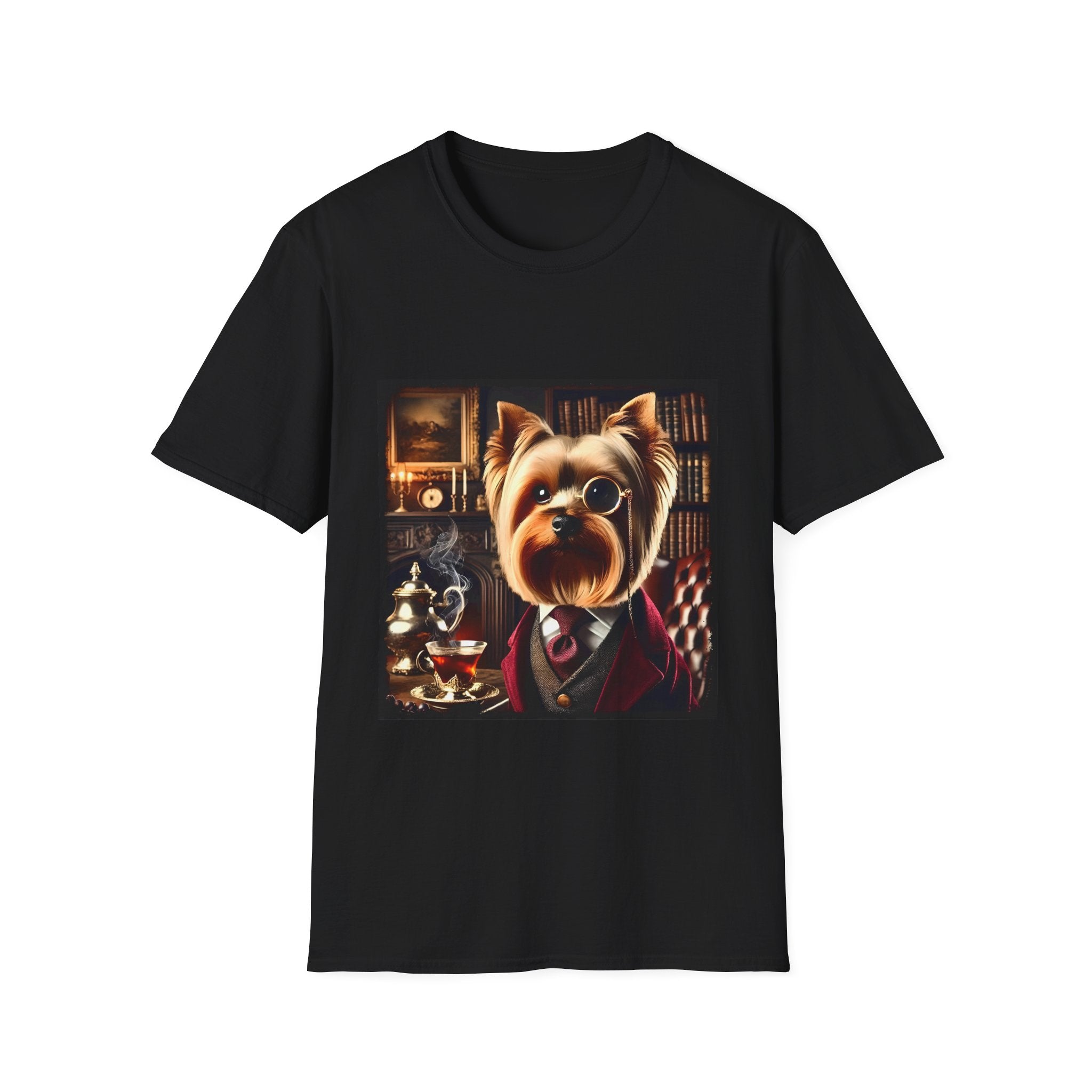Yorkshire Terrier Mister Monocle | Unisex Dog T-Shirt