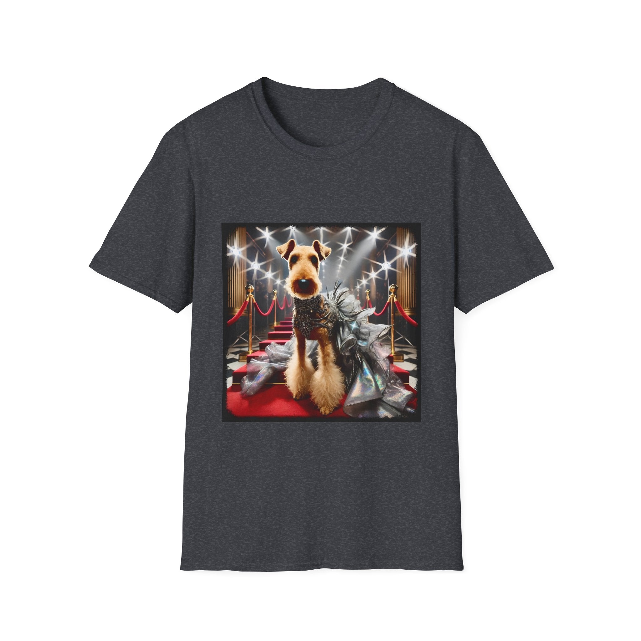 Airedale Terrier Shirt | Glam Gal Dog Lover Tee