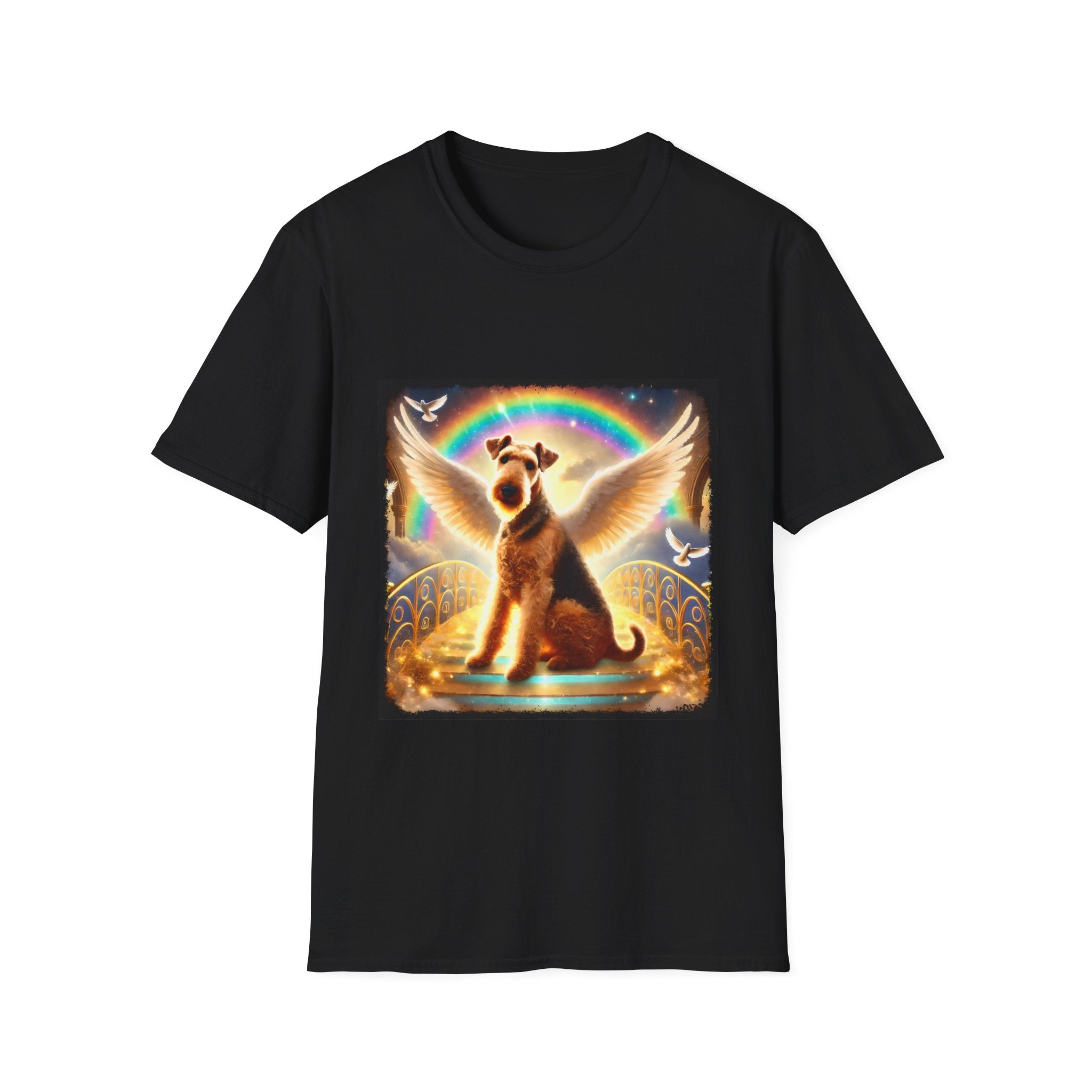 Airedale Terrier Shirt | Rainbow Bridge Dog Lover Tee