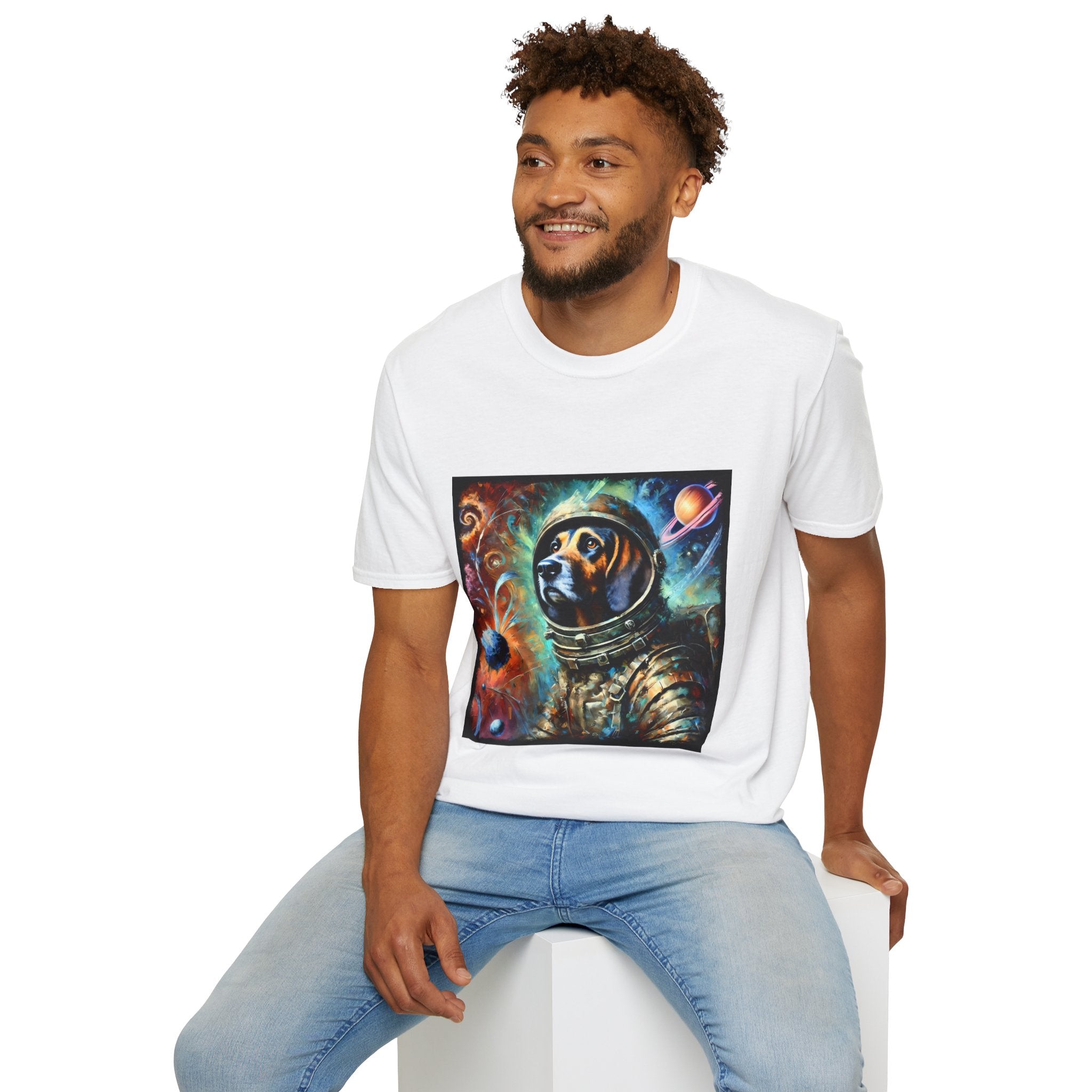 Coonhound Celestial Hound | Unisex Dog T-Shirt
