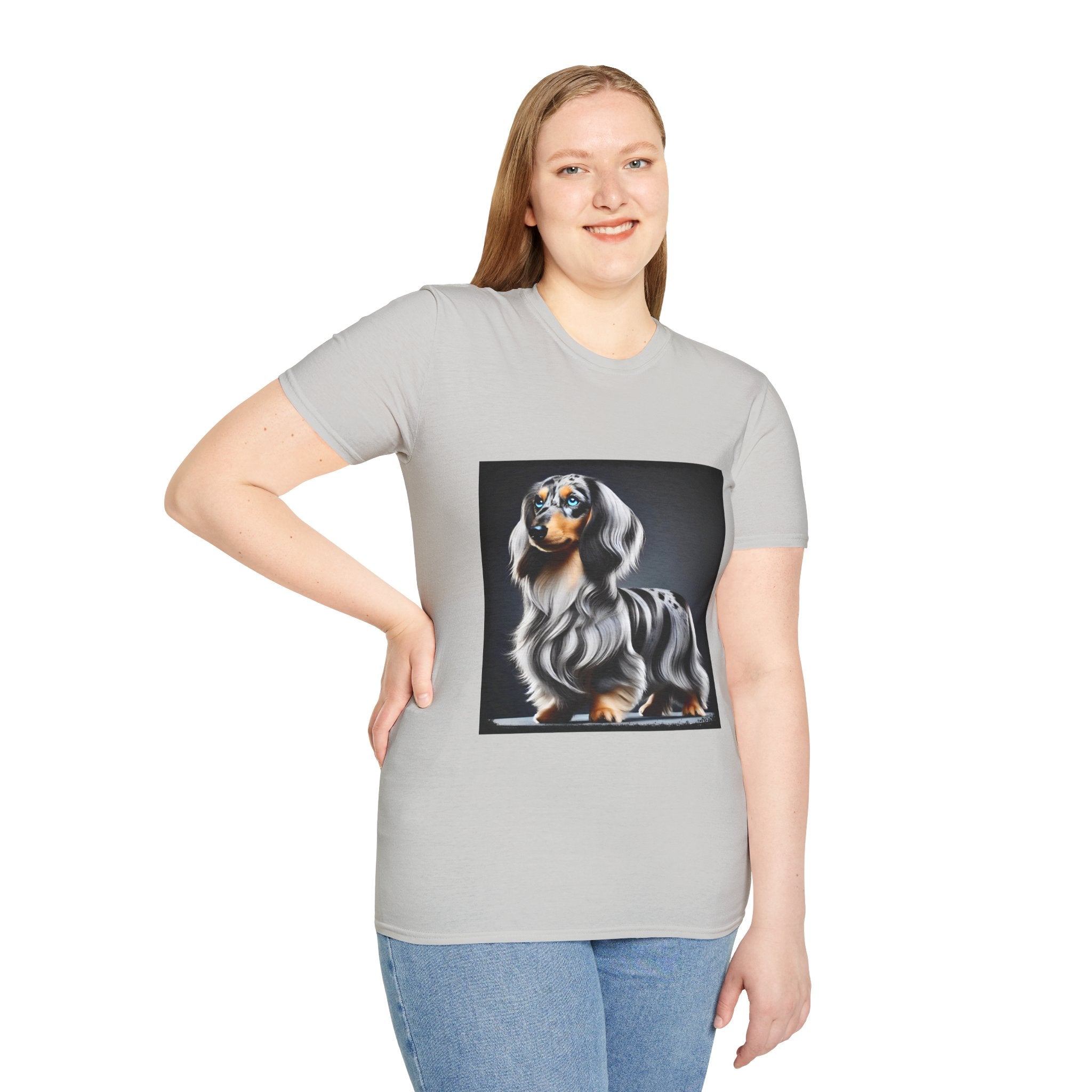 Dachshund On Display | Unisex Dog T-Shirt
