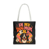 Bernese Mountain Dog Tote Bag Dog Mom Era Dog Lover Gift tote bag in white