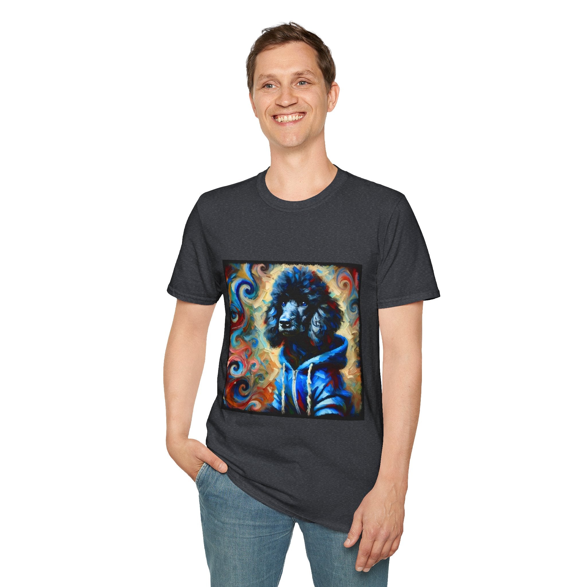 Poodle Style Rebel Swirl | Unisex Dog T-Shirt
