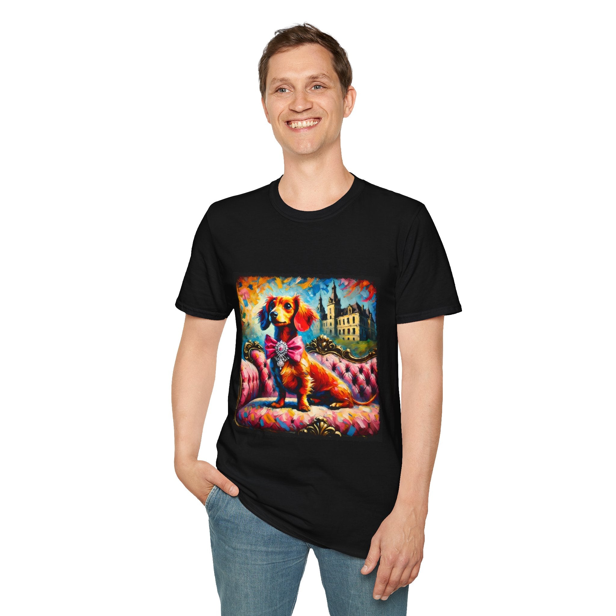 Dachshund Diamond Princess Classic | Unisex Dog T-Shirt