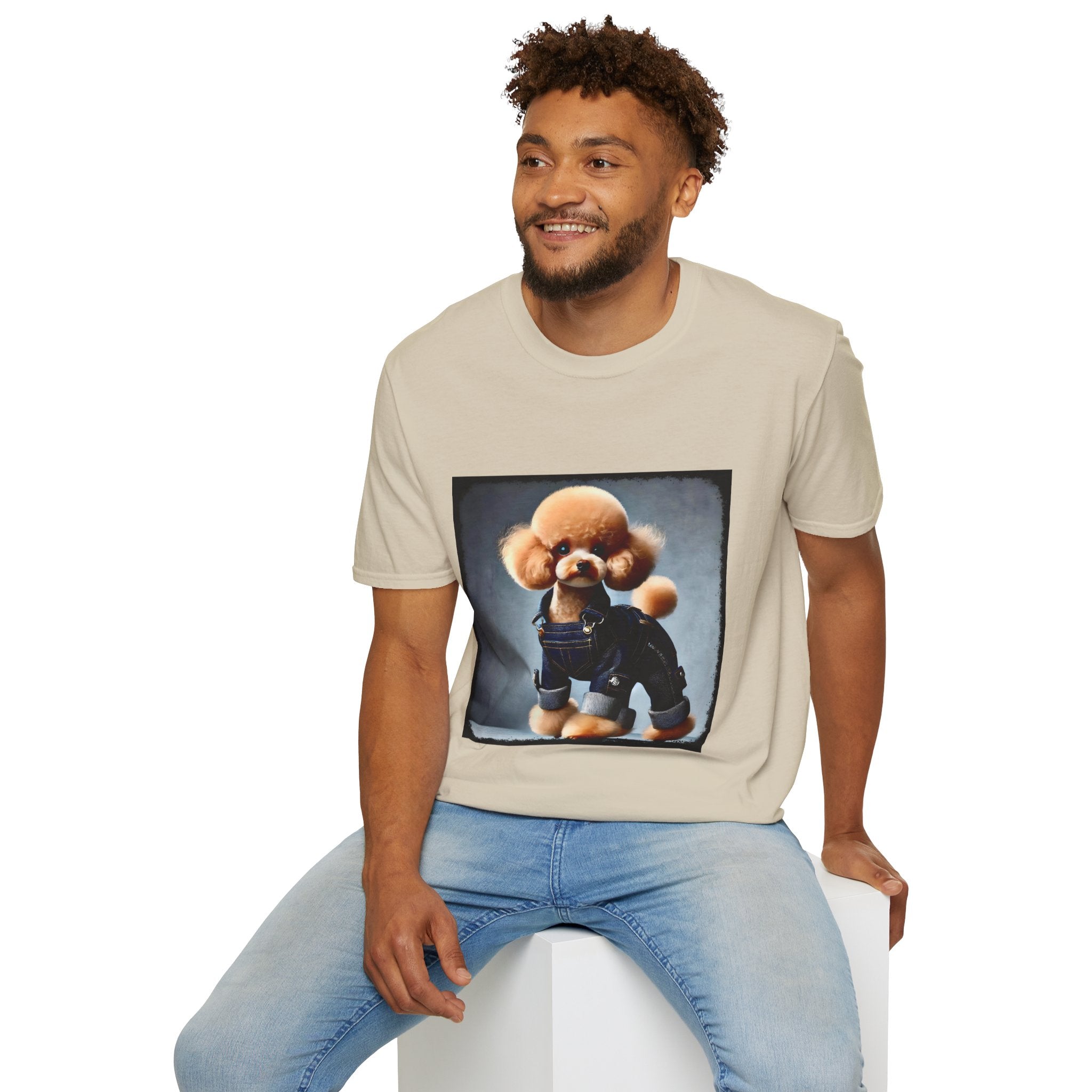 Poodle Denim Dream | Unisex Dog T-Shirt