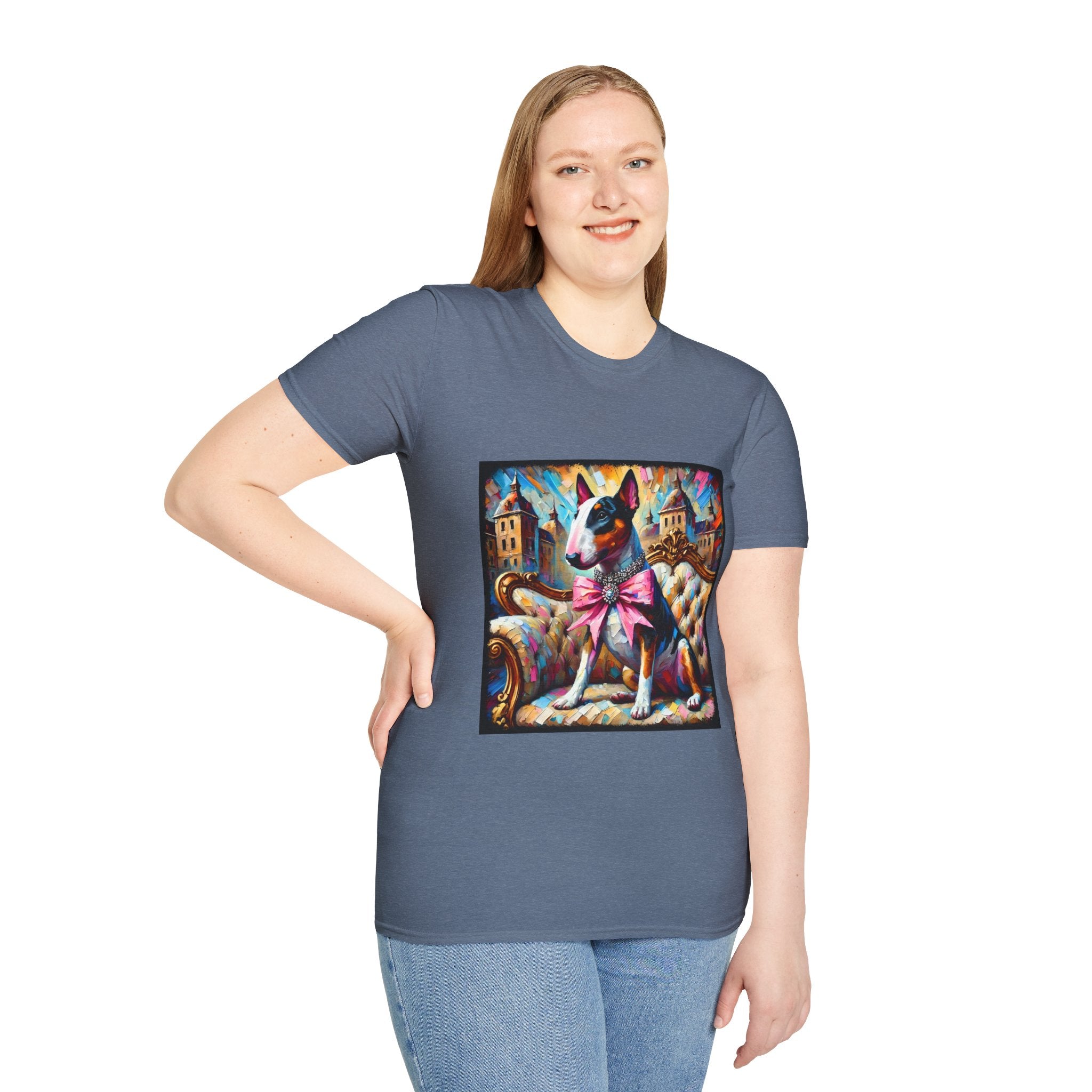 Bull Terrier Diamond Princess Classic | Unisex Dog T-Shirt