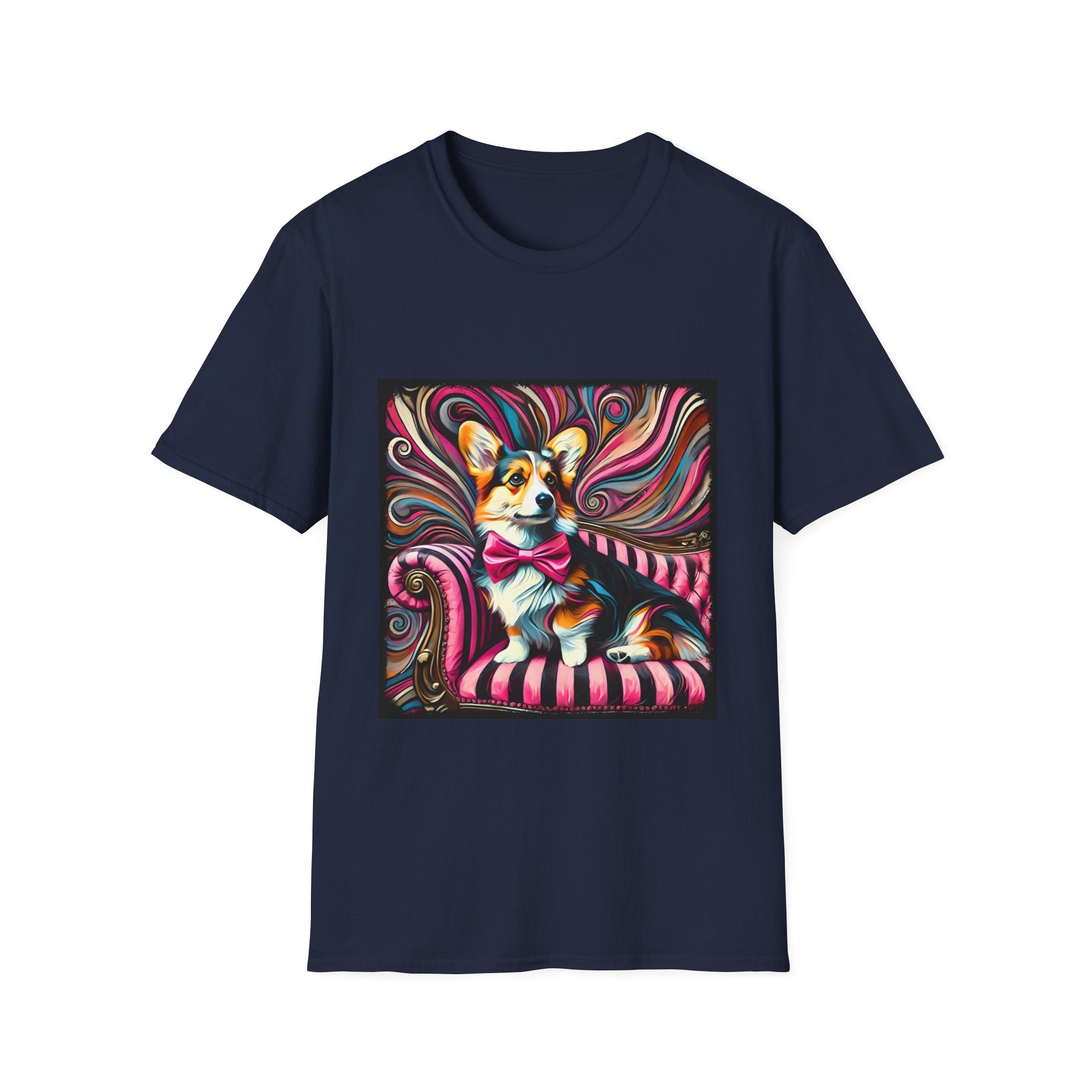 Pembroke Welsh Corgi Bold Rocker | Unisex Dog T-Shirt