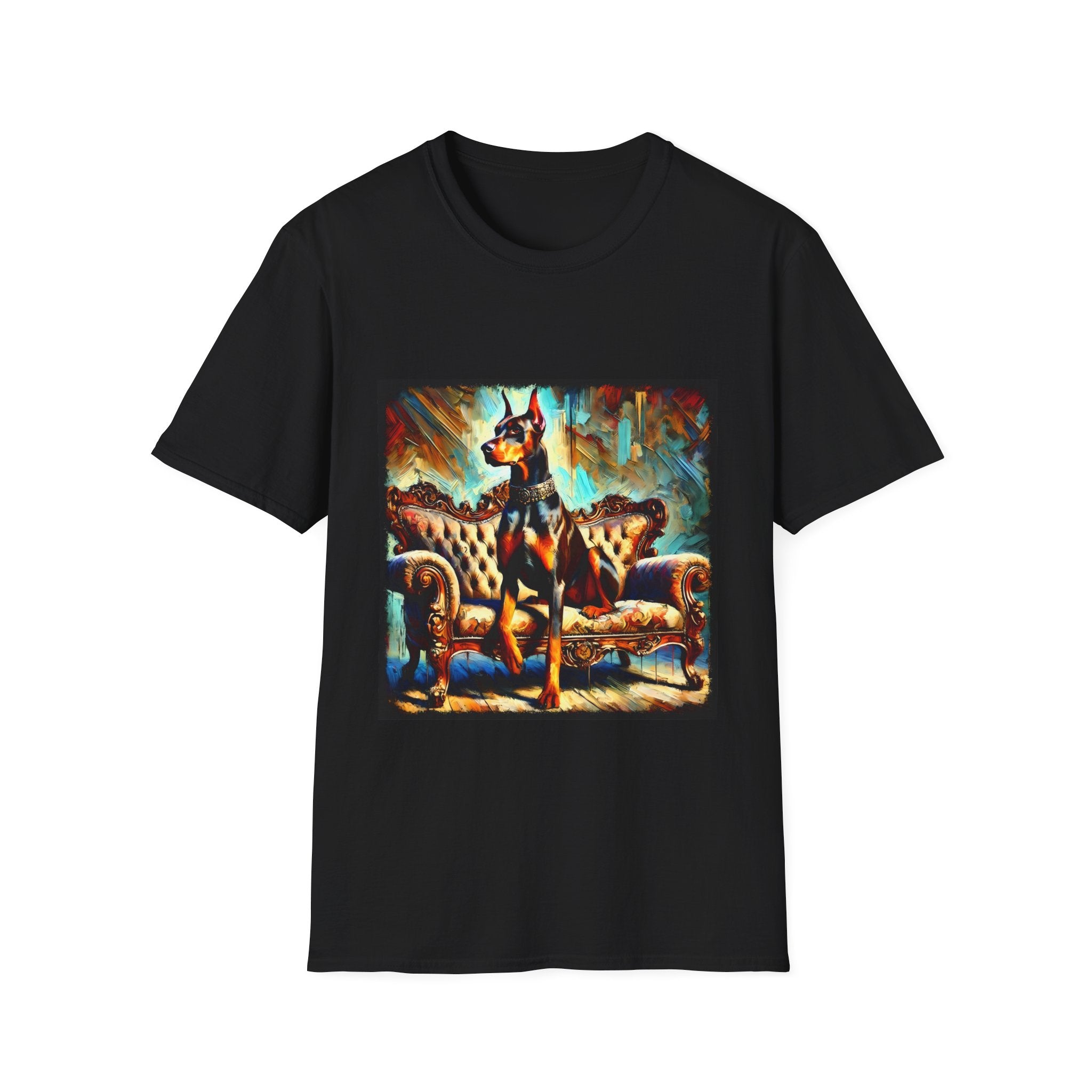 Doberman Pinscher Chocolate Classic | Unisex Dog T-Shirt