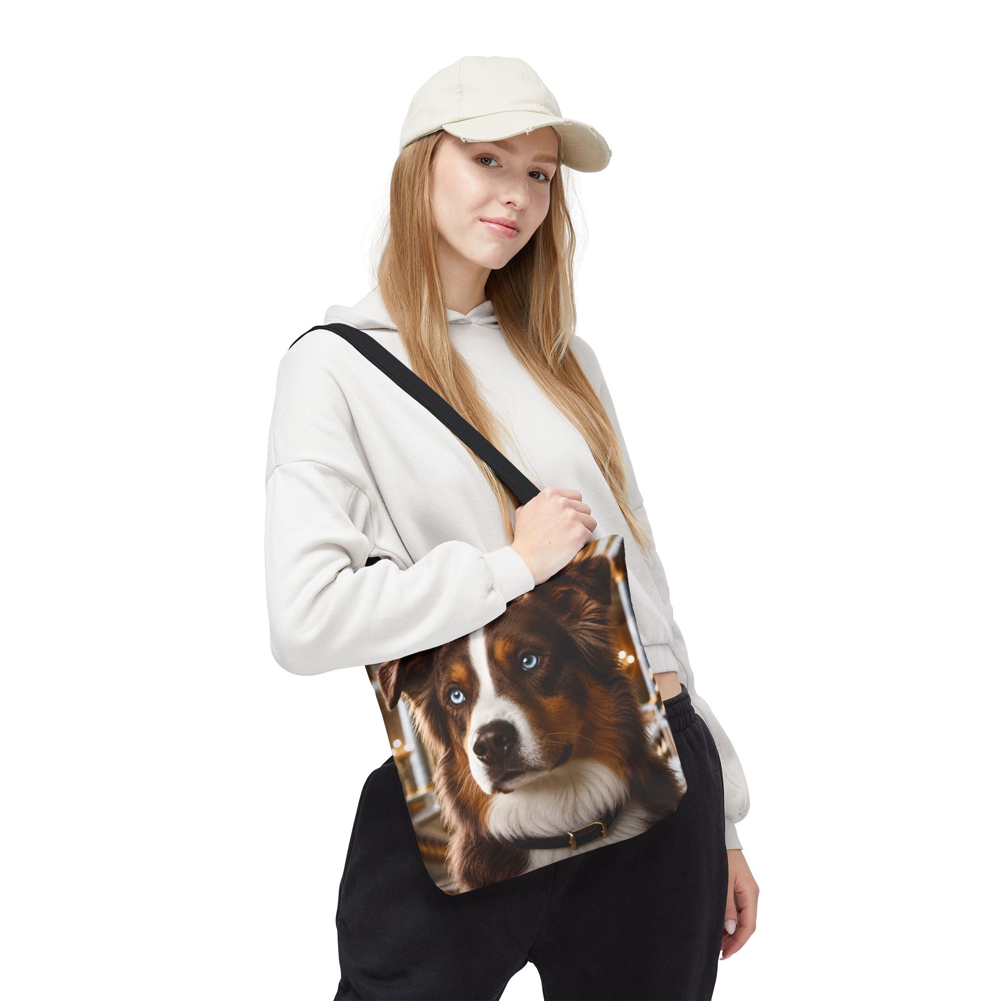 Australian Shepherd Tote Bag | Palace Blue Eyes Dog Lover Gift
