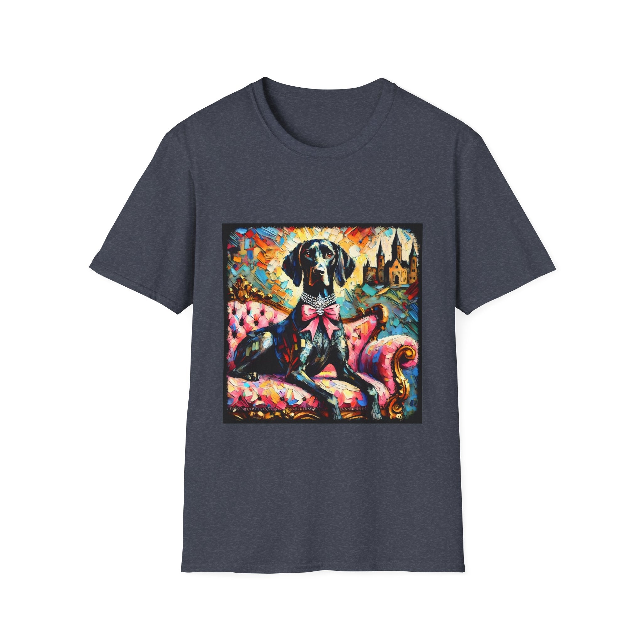 German Shorthaired Pointer Diamond Princess Classic II | Unisex Dog T-Shirt