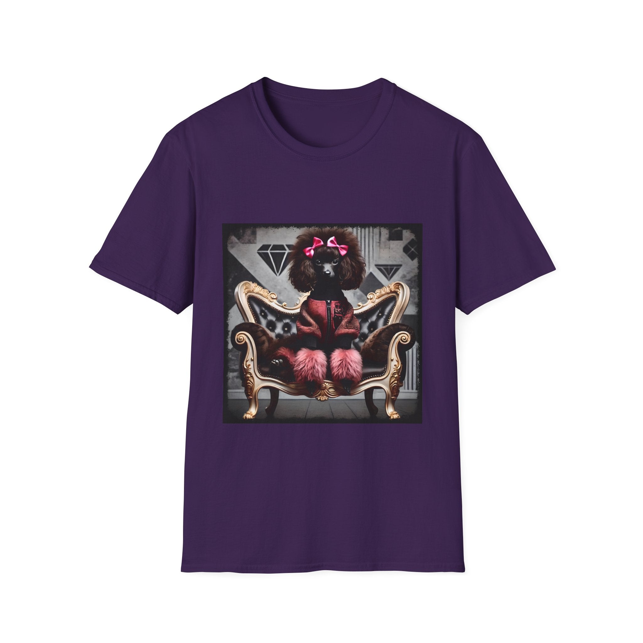 Poodle Pink Icon  | Unisex Dog T-Shirt