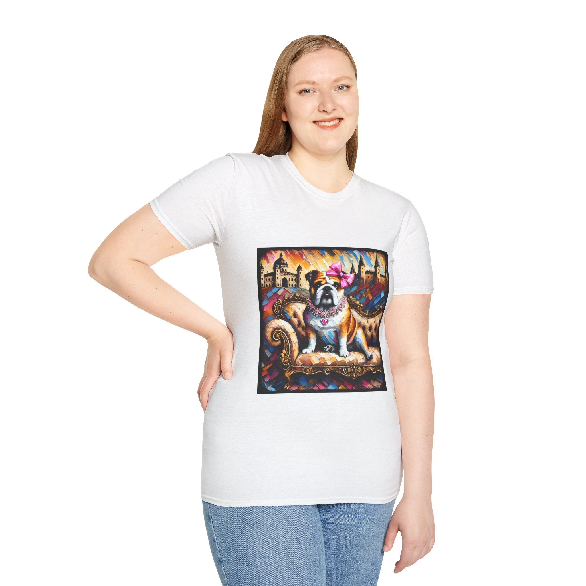 Bulldog Diamond Princess Classic | Unisex Dog T-Shirt