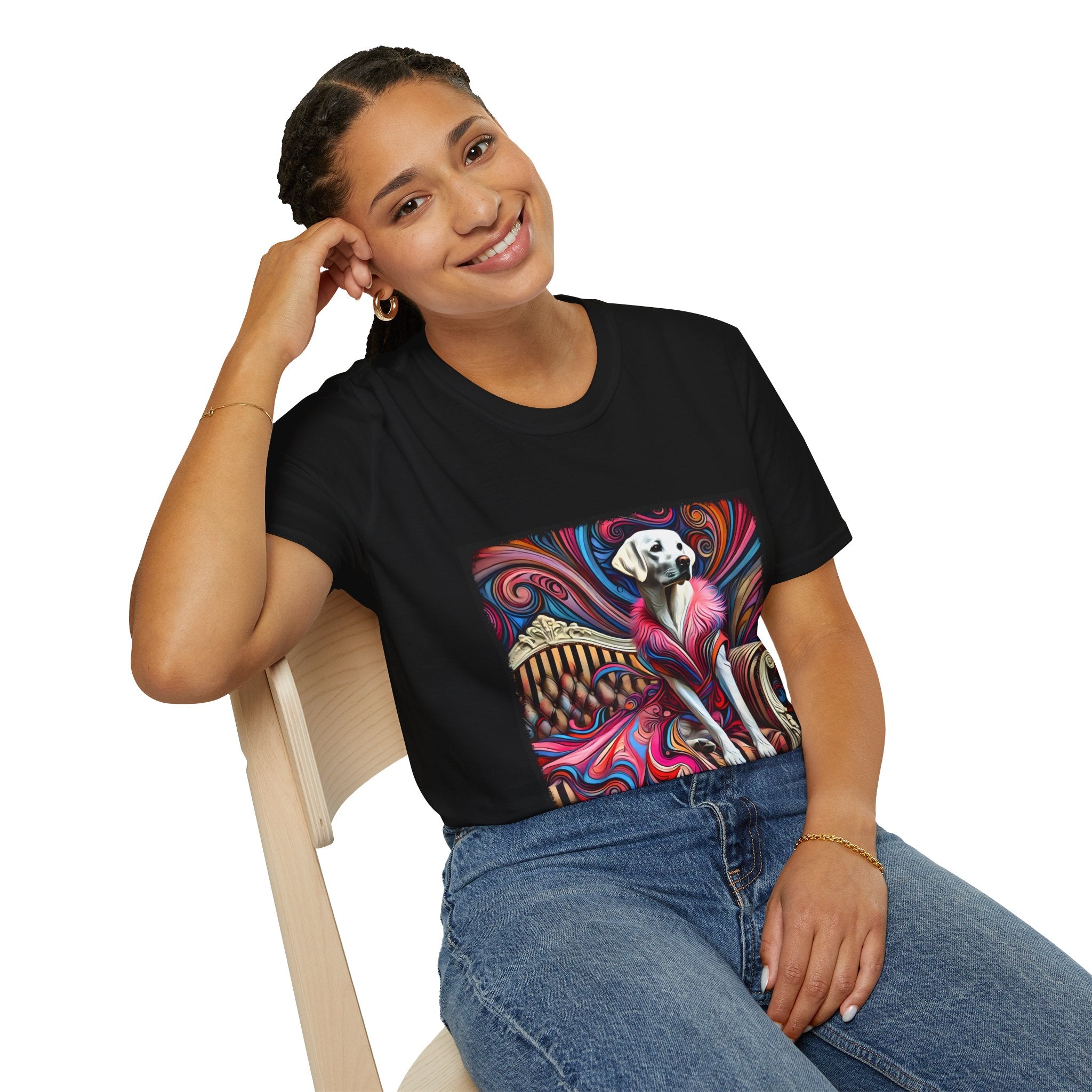 Labrador Retriever Pink Princess | Unisex Dog T-Shirt