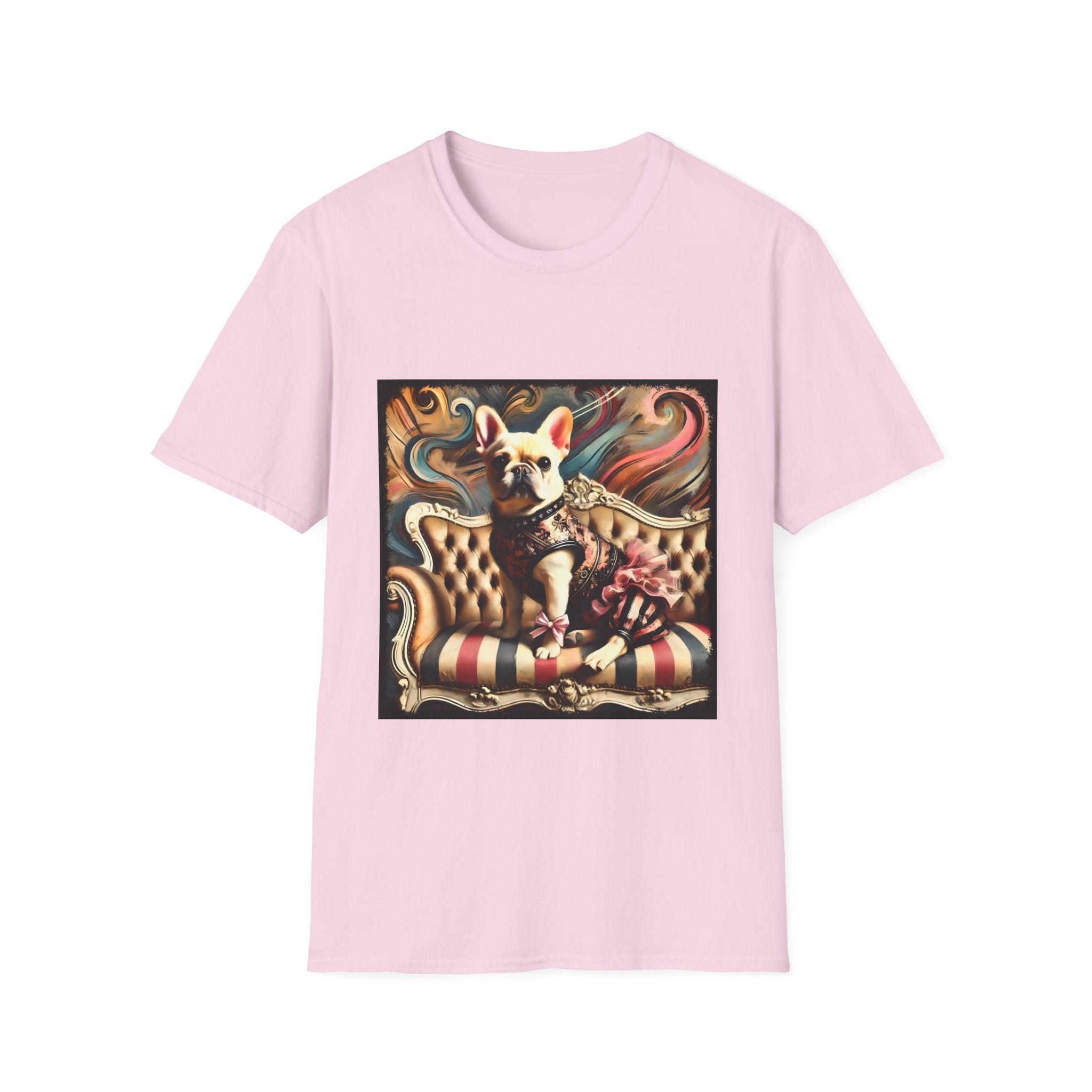French Bulldog Shirt | Pink Rocker Dog Lover Tee