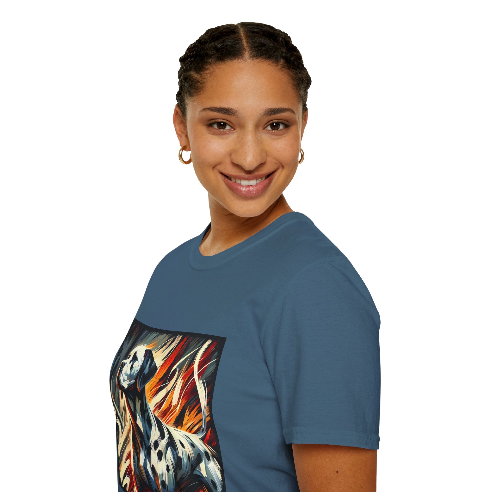 Dalmatian Bold Fire Classic | Unisex Dog T-Shirt