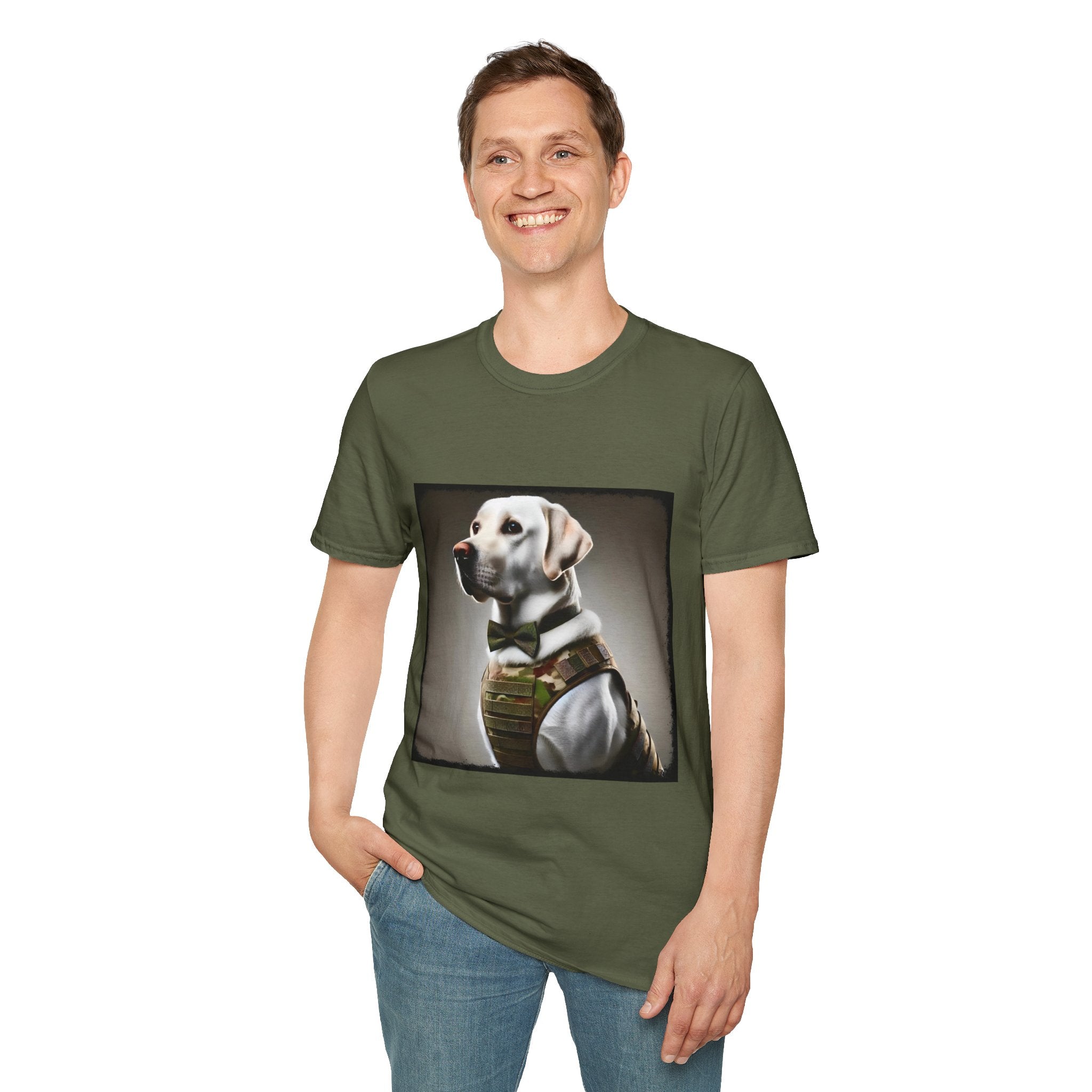 Labrador Retriever Camo Boss | Unisex Dog T-Shirt