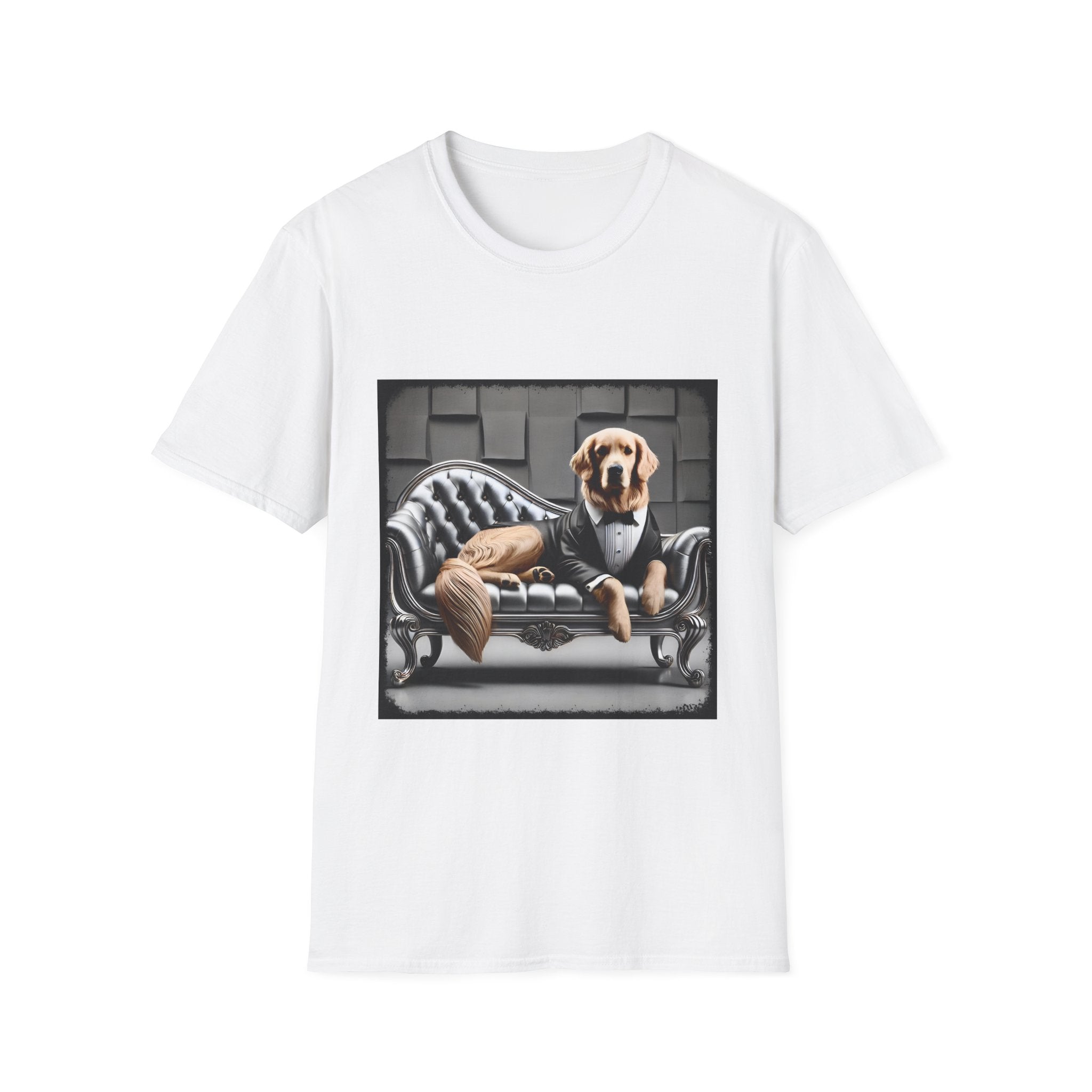Golden Retriever Shirt | Bowtie Boss Dog Lover Tee
