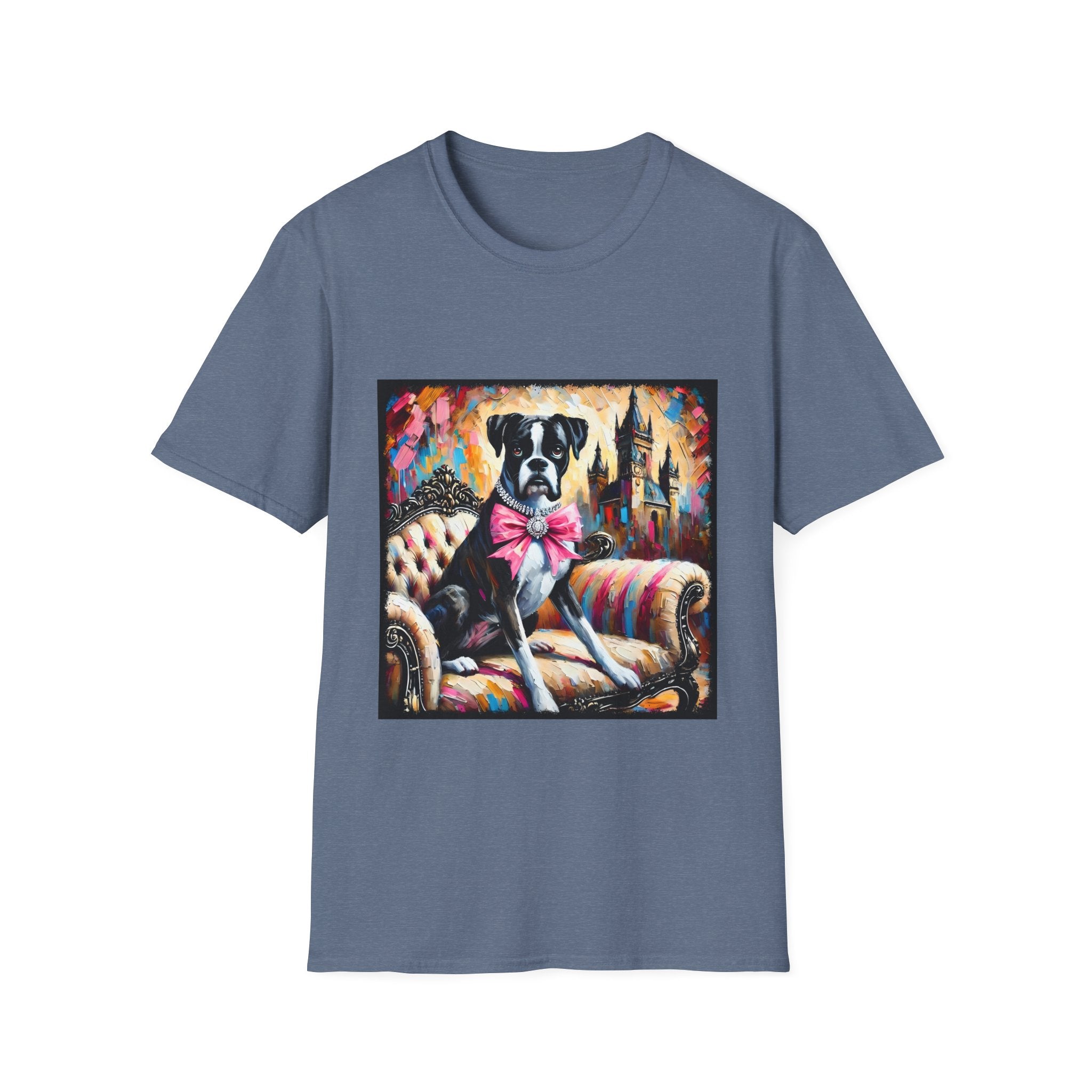 Boxer Pink Princess Classic | Unisex Dog T-Shirt