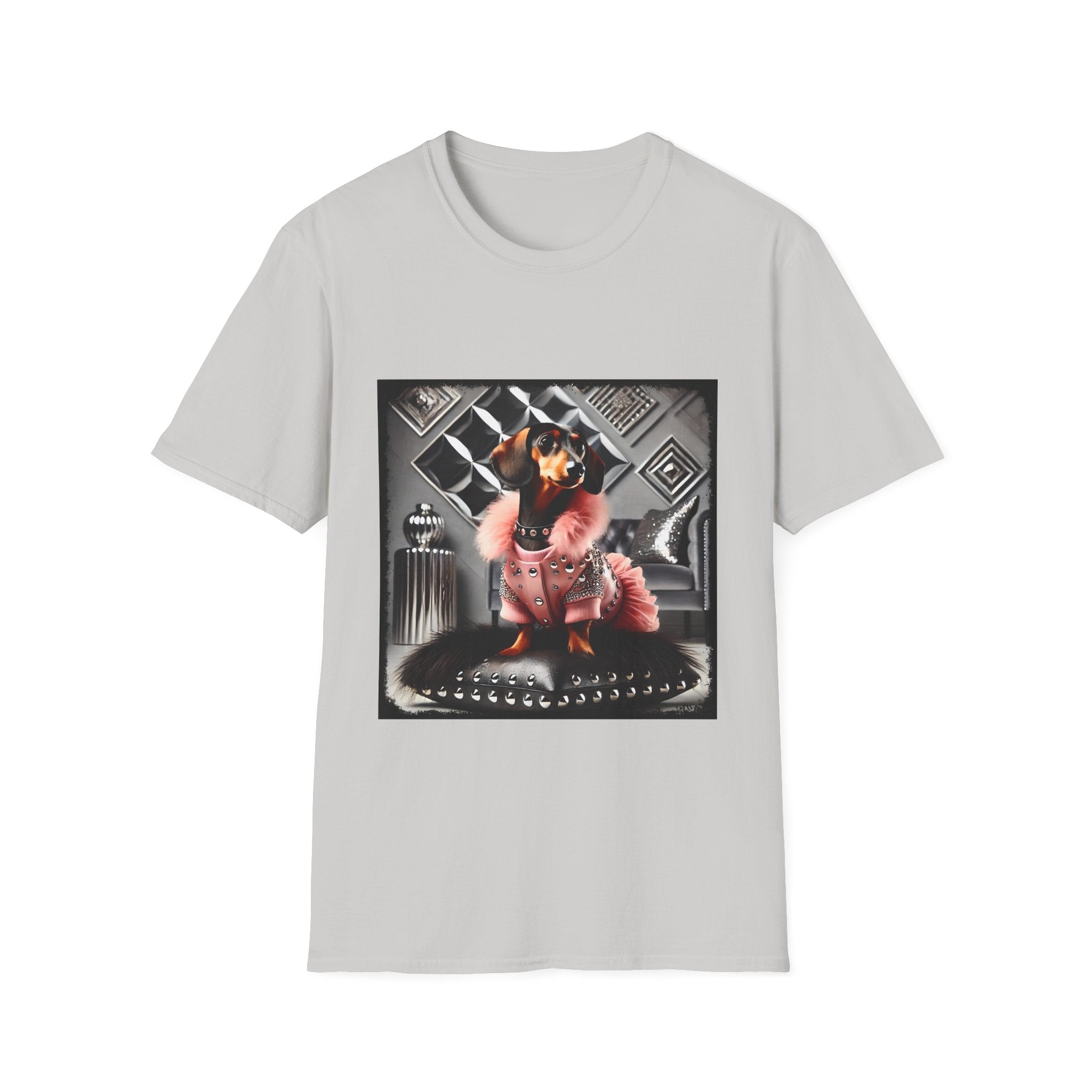 Dachshund Pampered Rebel | Unisex Dog T-Shirt