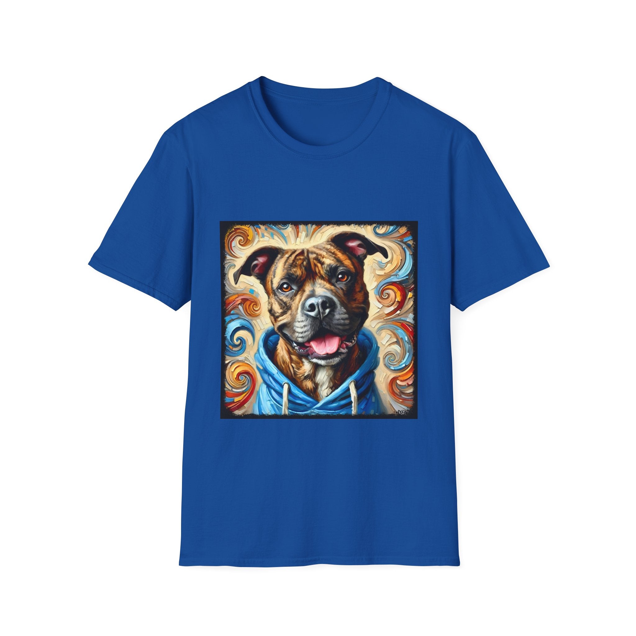 American Pit Bull Terrier Shirt | Brindle Swirl Dog Lover Tee