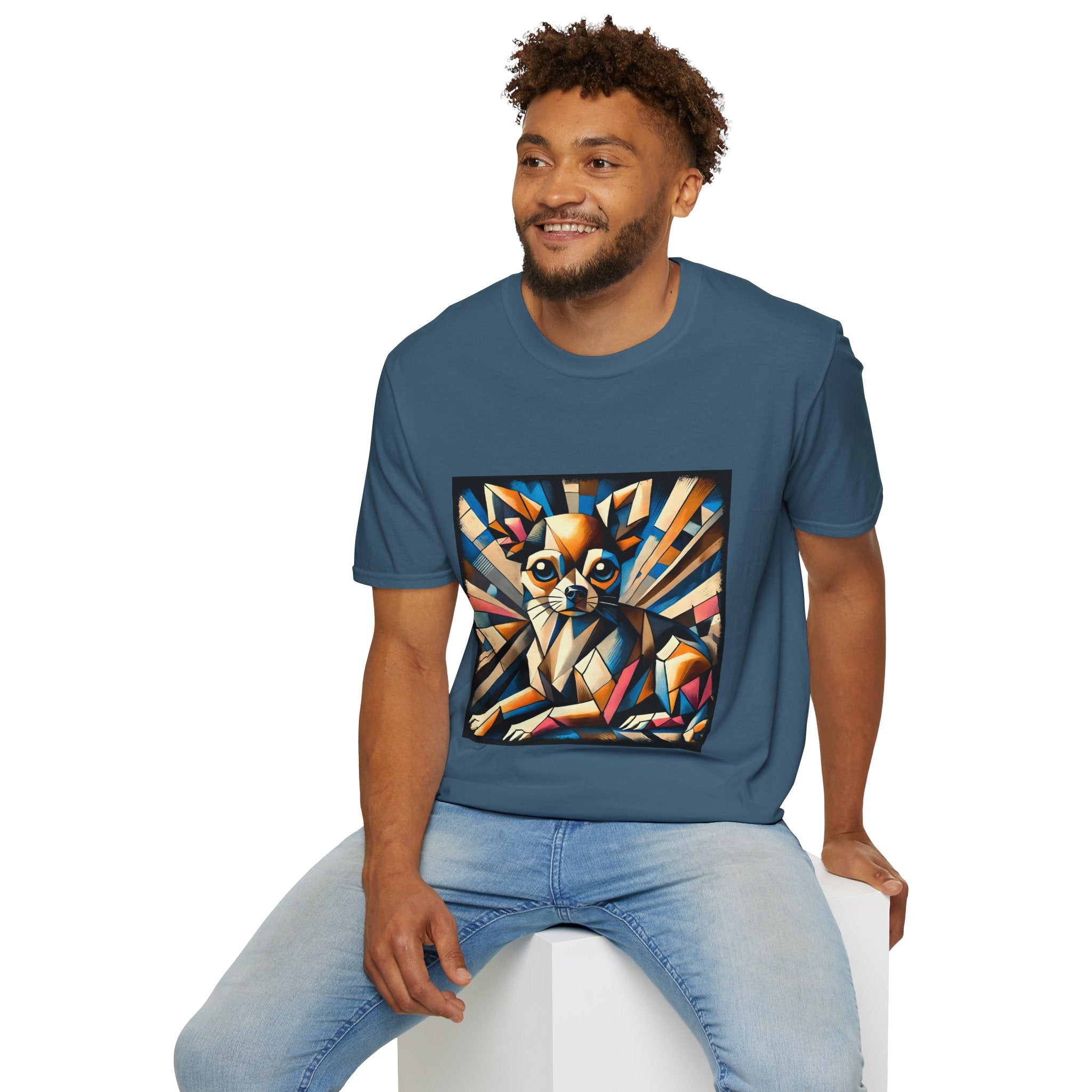 Chihuahua Warm Geometric | Unisex Dog T-Shirt