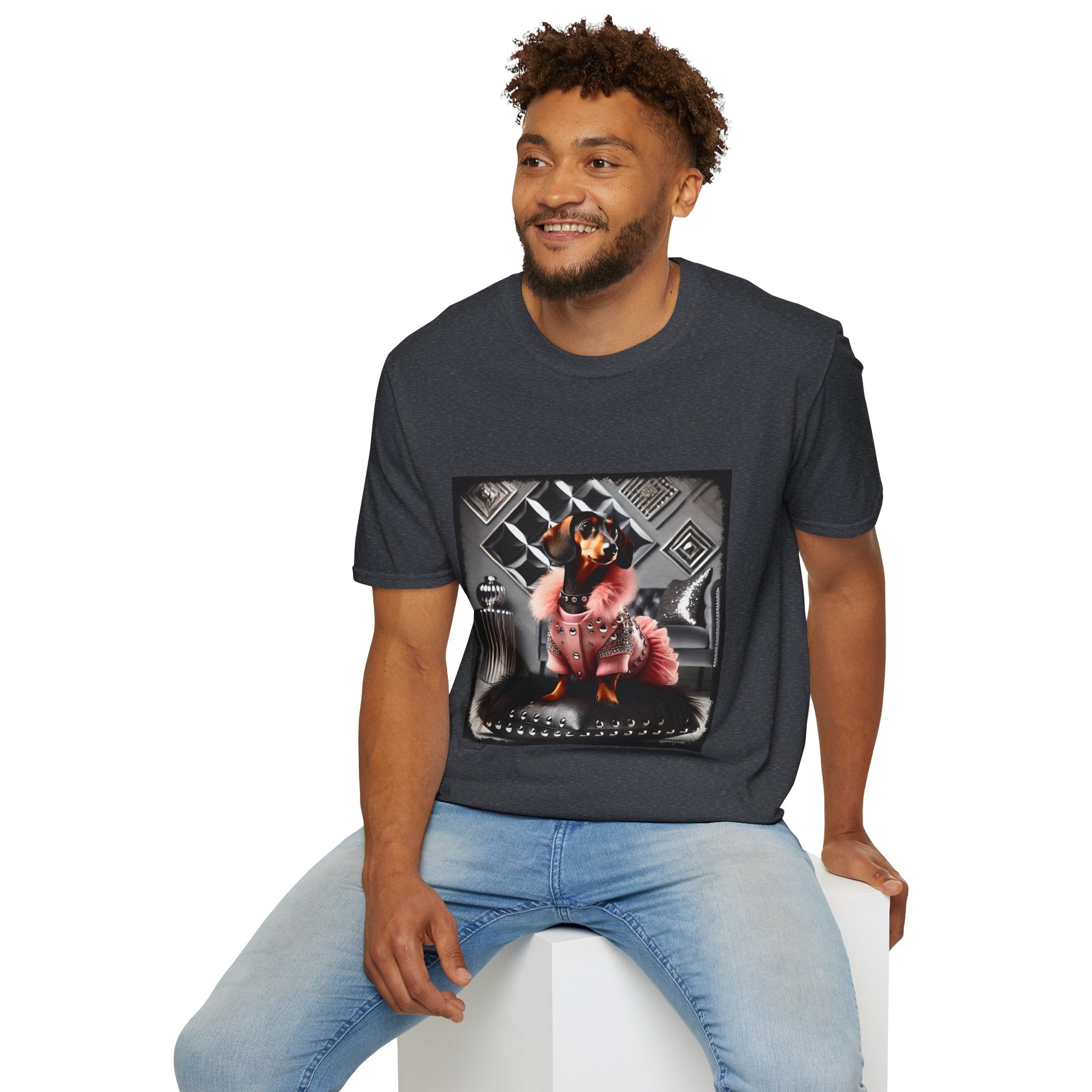 Dachshund Pampered Rebel | Unisex Dog T-Shirt