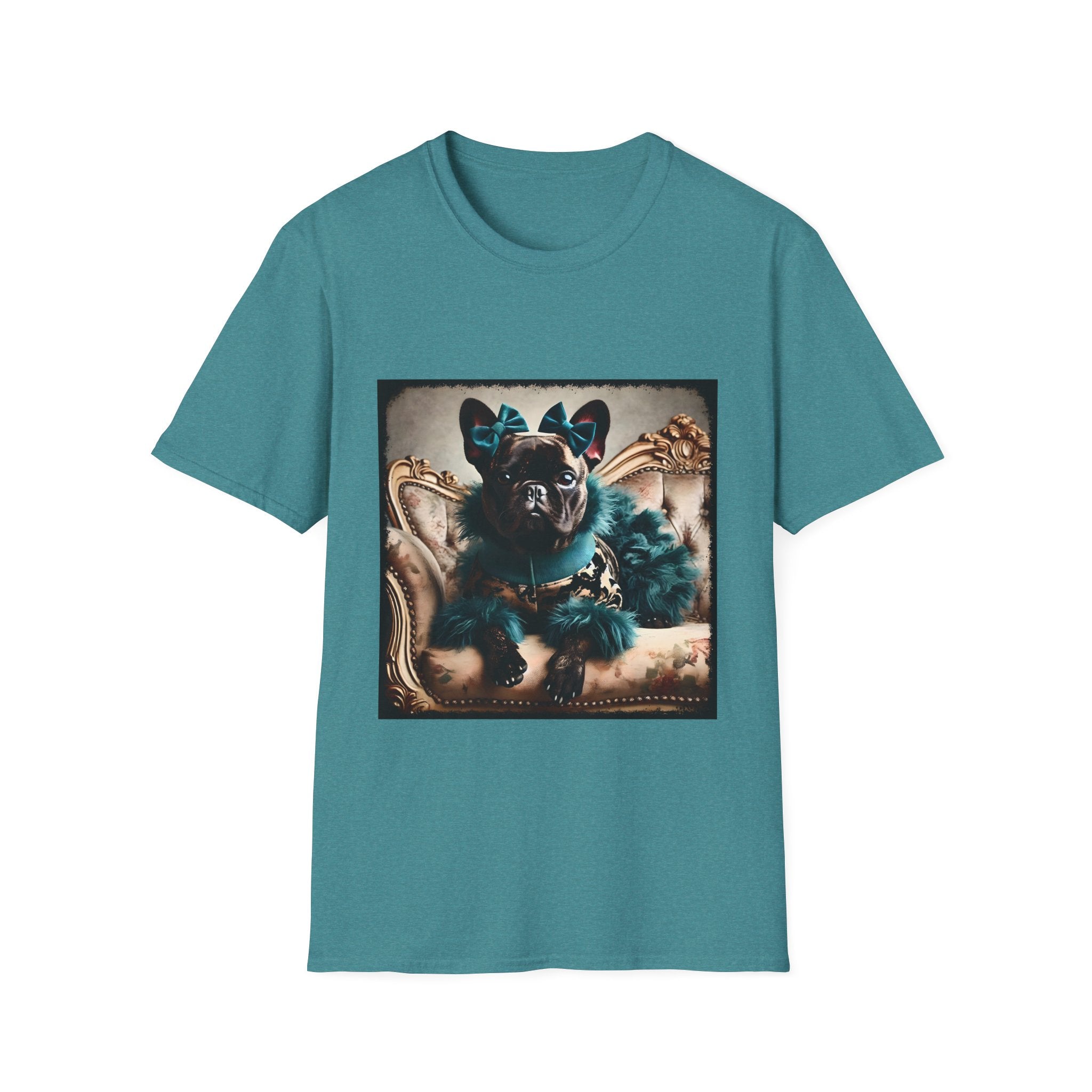 French Bulldog Shirt | Faux Fur Fashionista Dog Lover Tee