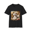 Poodle Botanical Beauty | Unisex Dog T-Shirt