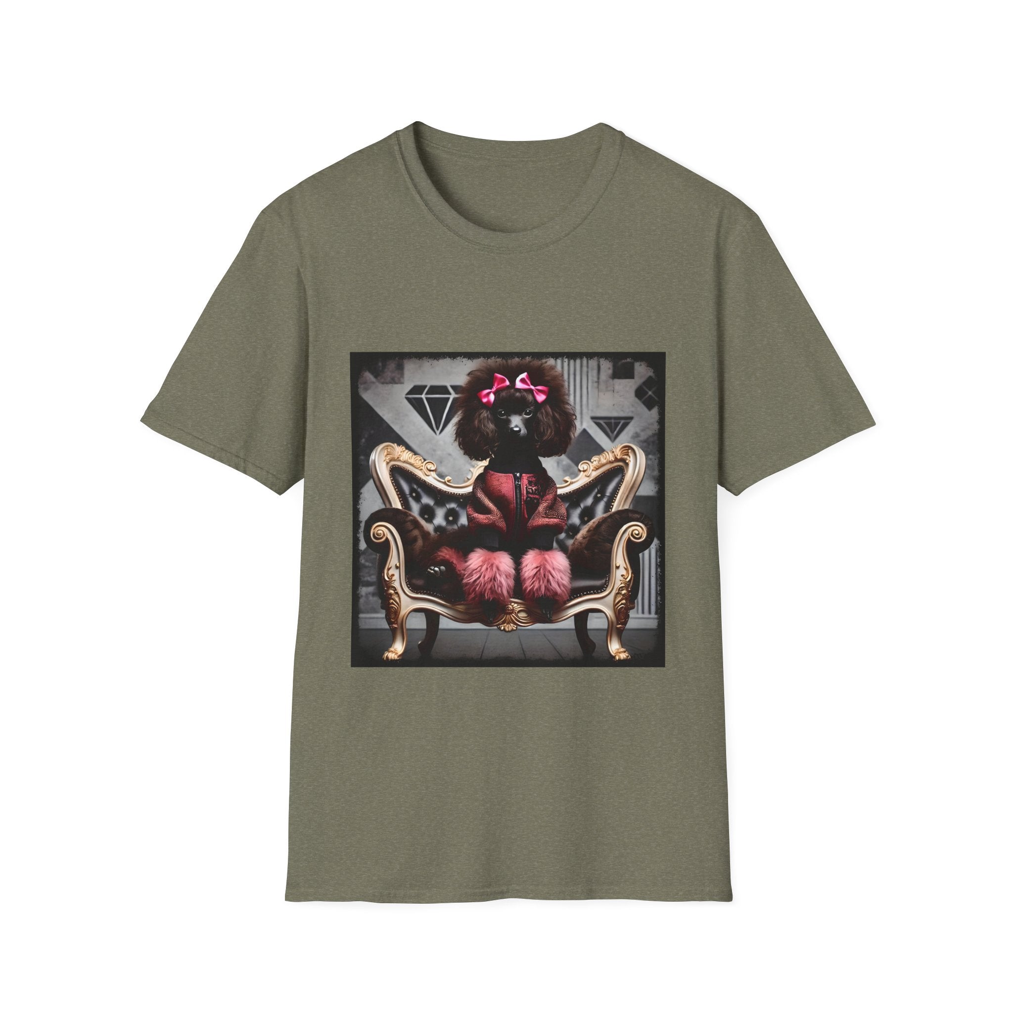Poodle Pink Icon  | Unisex Dog T-Shirt
