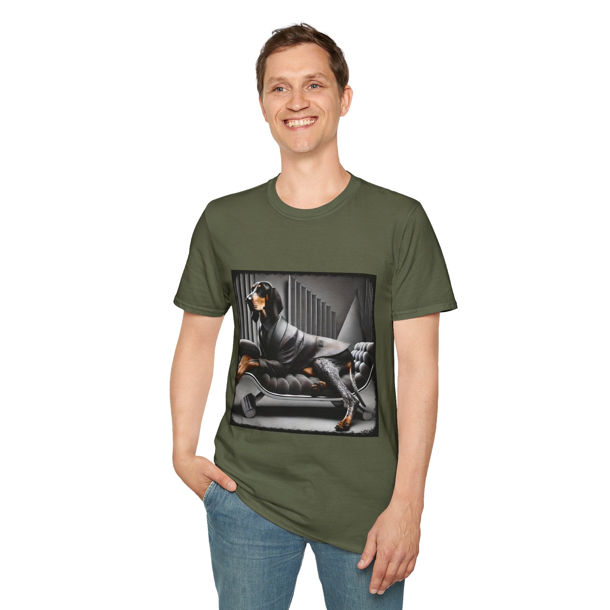 Coonhound Polished Gent | Unisex Dog T-Shirt