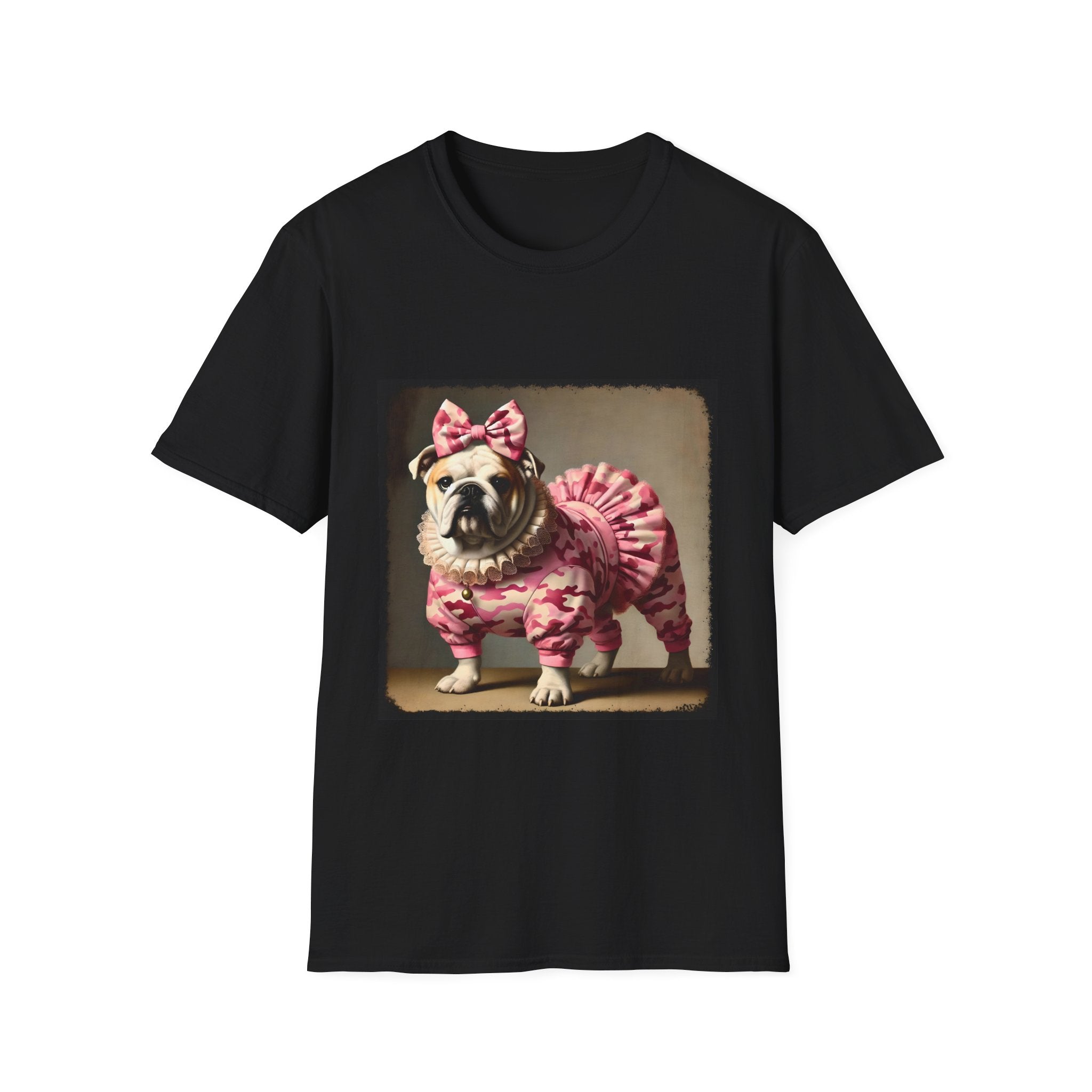 Bulldog Camo Cutie II | Unisex Dog T-Shirt