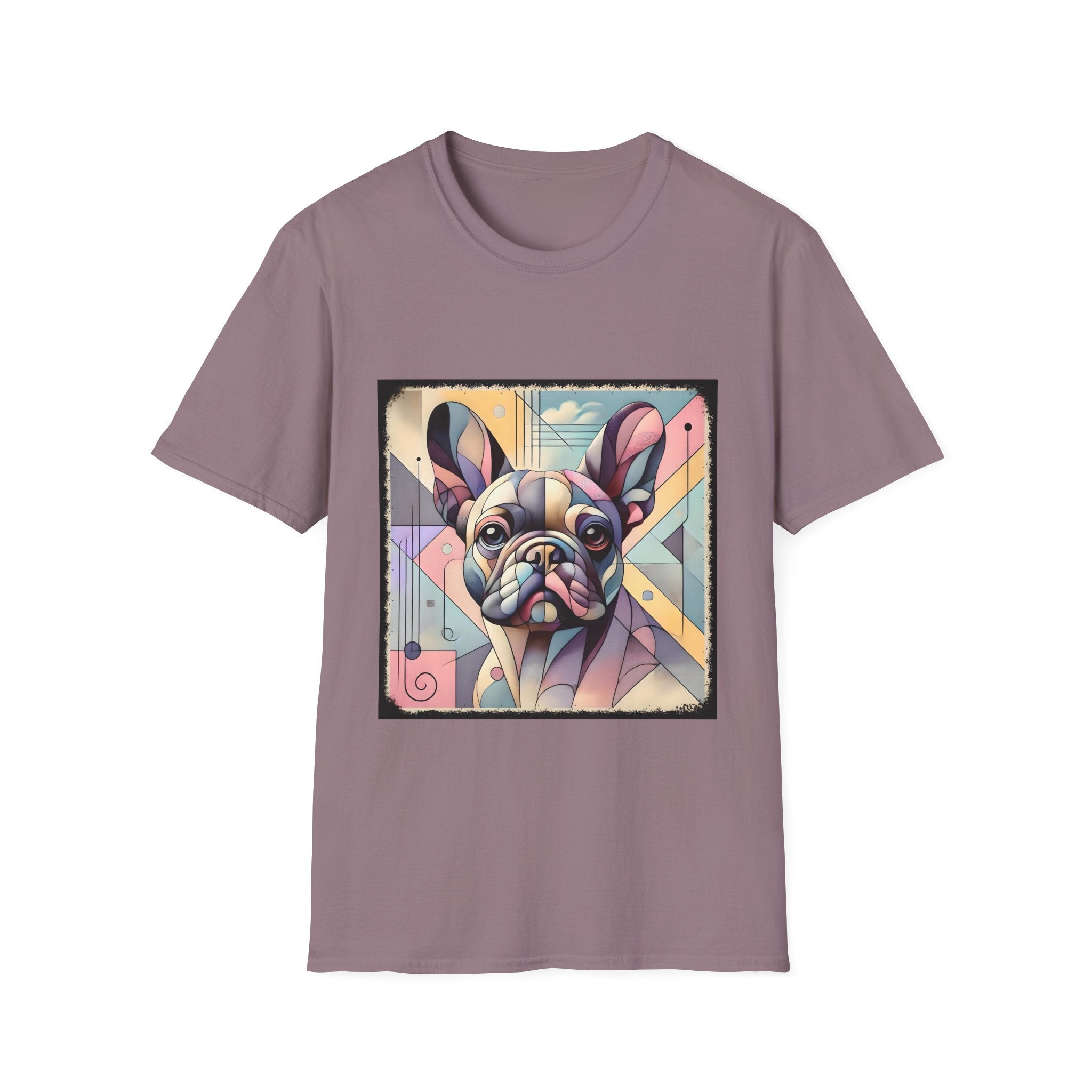 French Bulldog Shirt | Pastel Geometric Dog Lover Tee