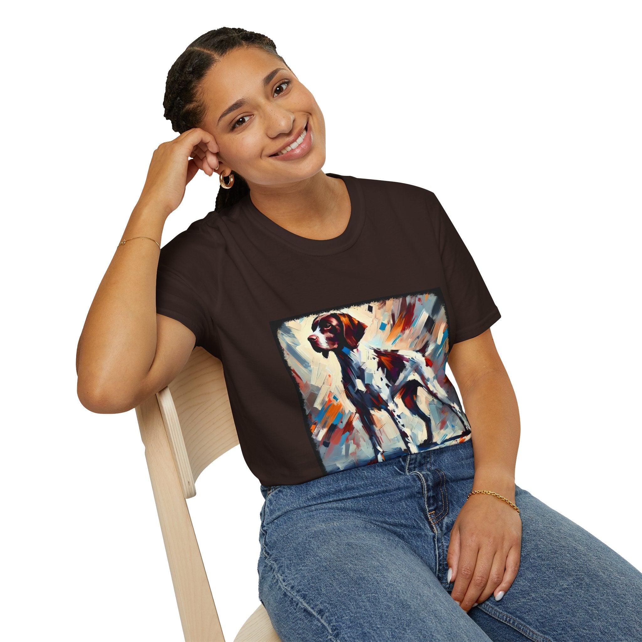 German Shorthaired Pointer Strong Classic | Unisex Dog T-Shirt