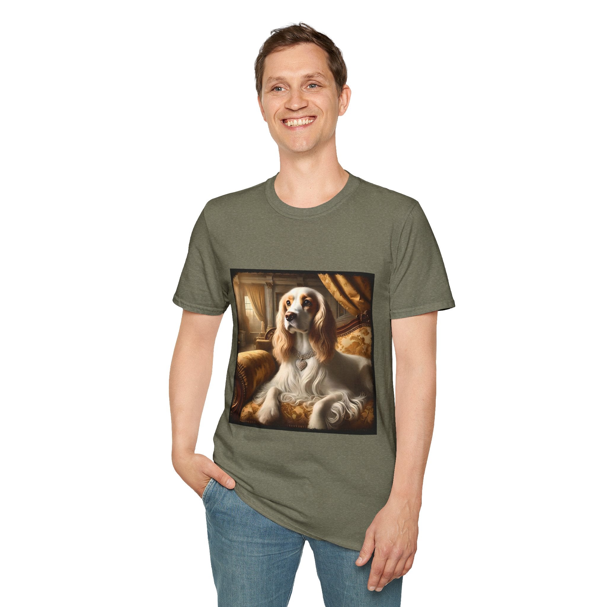 English Springer Spaniel Lemon Princess | Unisex Dog T-Shirt